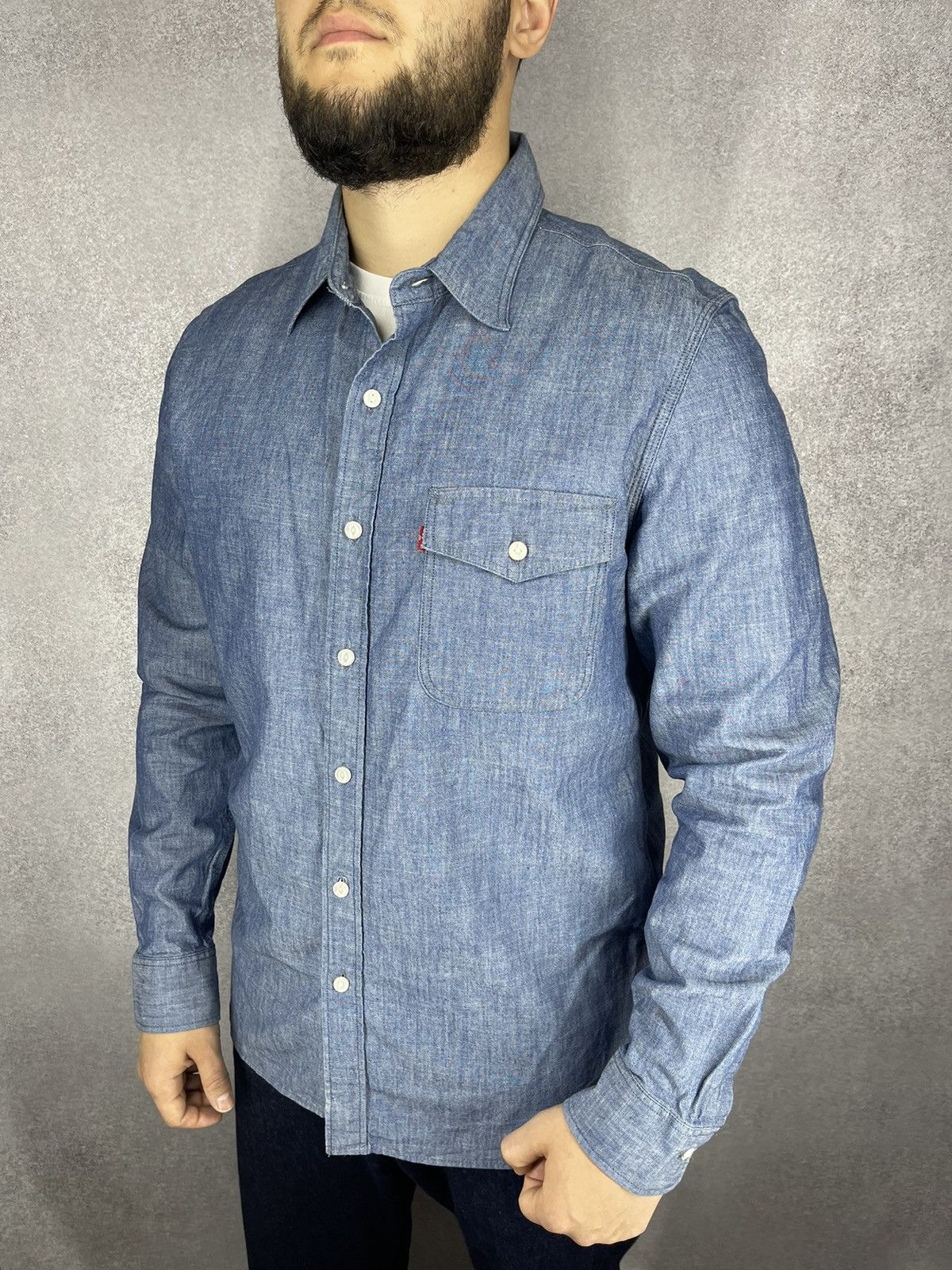 Levi's Mens Levis Denim Shirt size M Size US M / EU 48-50 / 2 - 1 Thumbnail