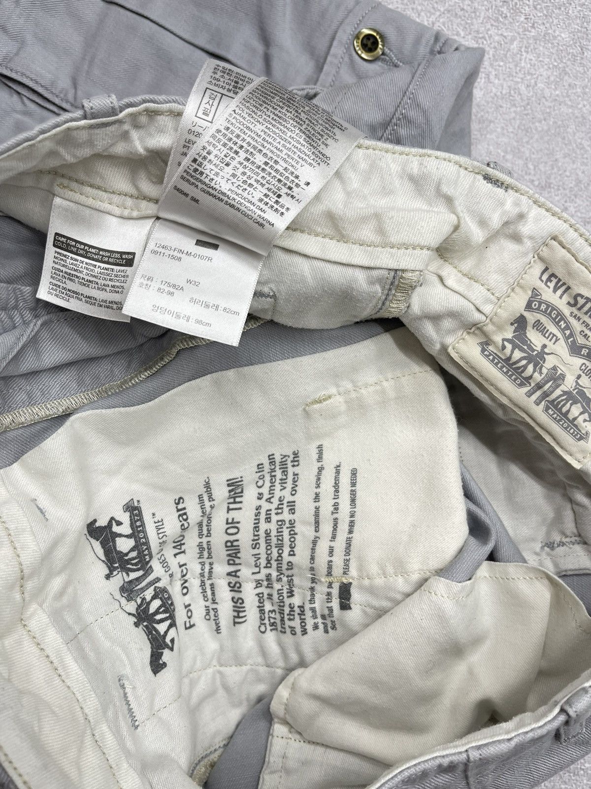 Levi's Vintage Levis Cargo Shorts Grey size M Size US 32 / EU 48 - 6 Thumbnail