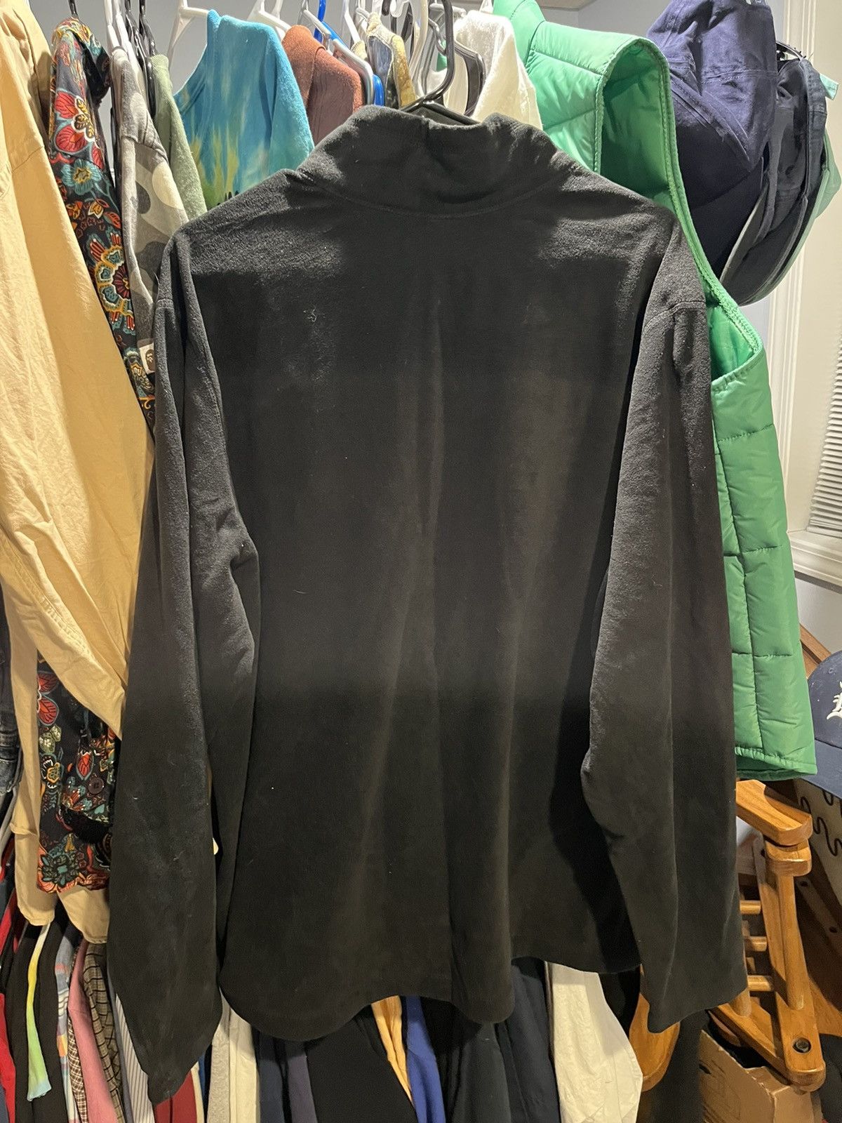 Eddie Bauer Black Eddie Bauer 1/4 Zip Sherpa Size US XXL / EU 58 / 5 - 2 Thumbnail