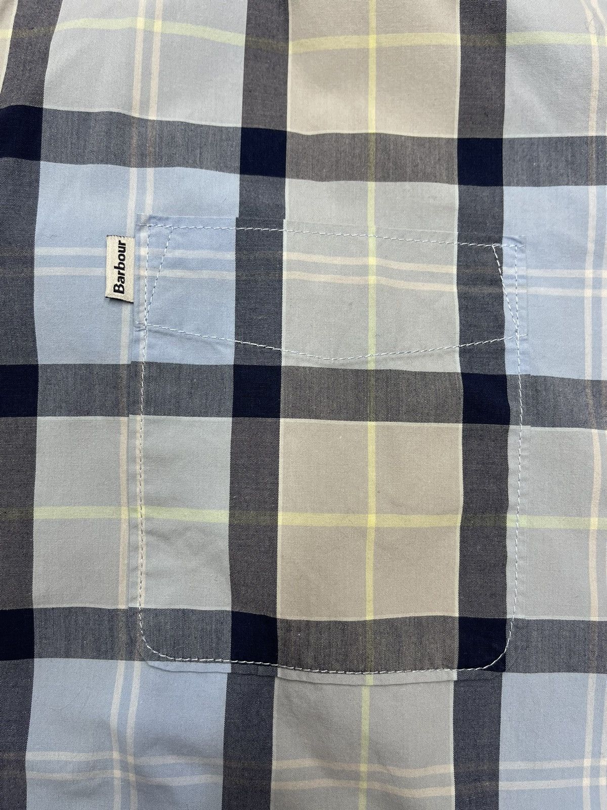 Barbour Mens Barbour Burnside Shirt Into a Cage size L Size US L / EU 52-54 / 3 - 5 Thumbnail