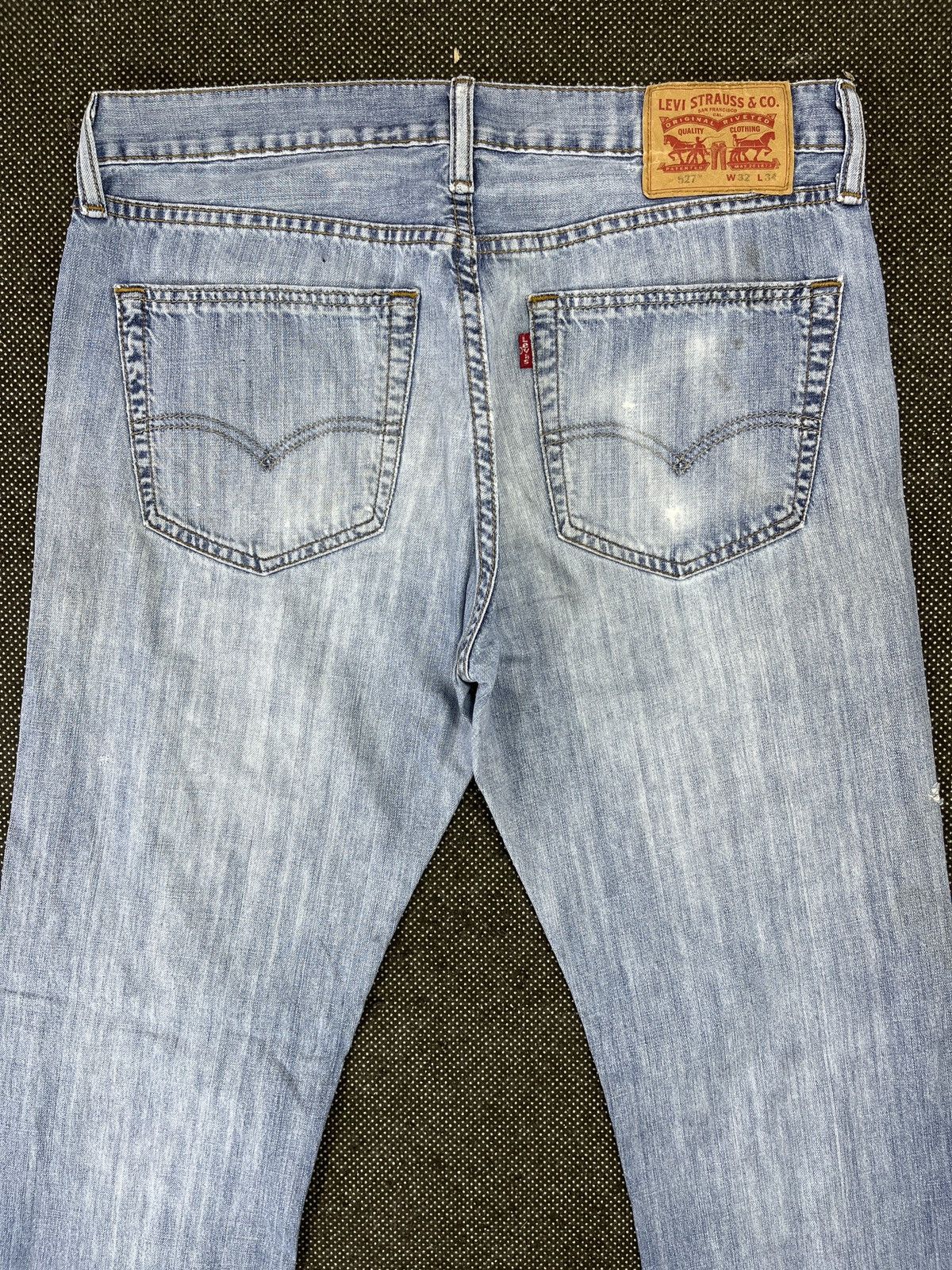 Levi's × Vintage Vintage Levis 527 Distressed Flare Jeans - J541 Size US 33 - 4 Thumbnail