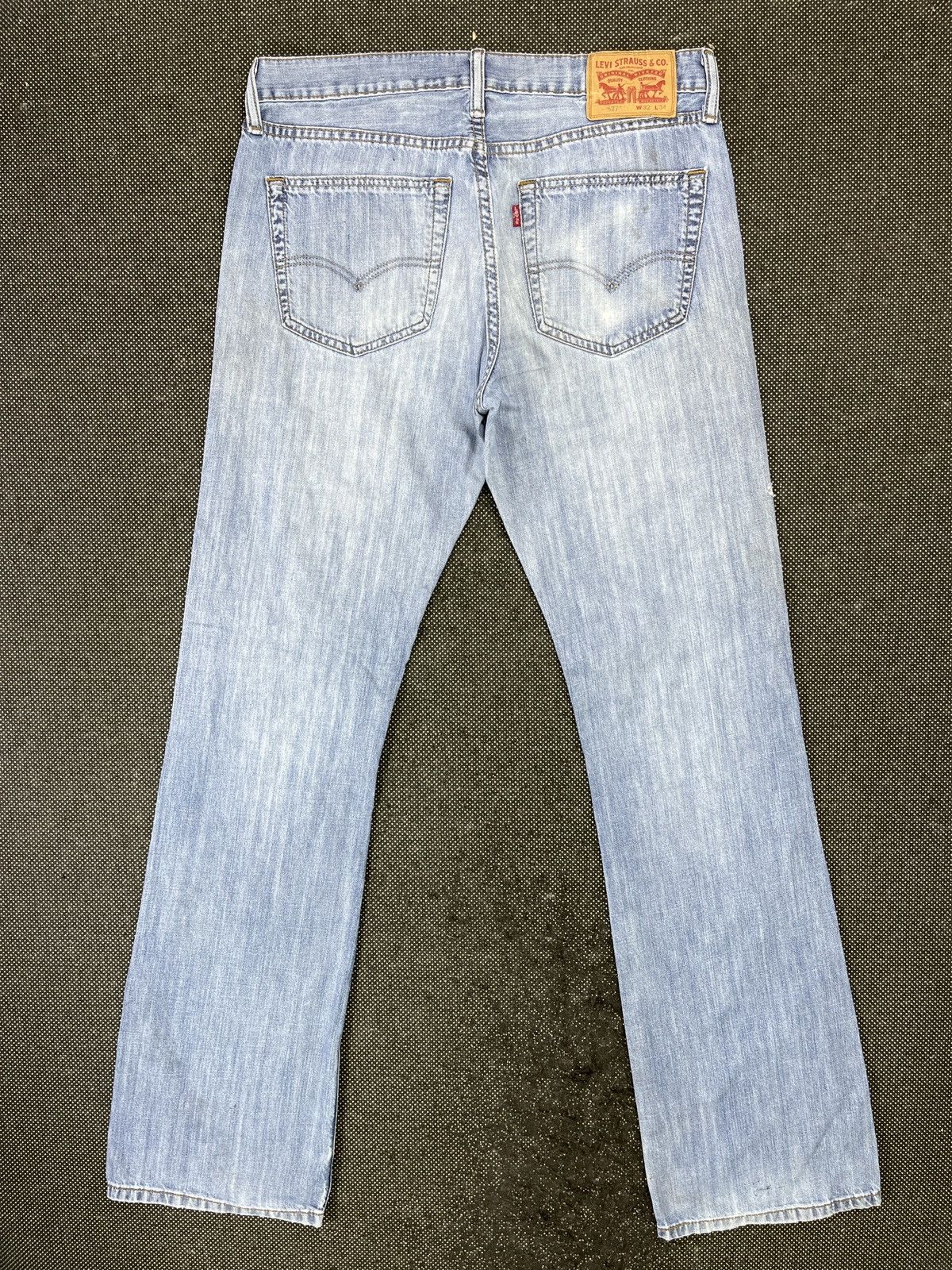 Levi's × Vintage Vintage Levis 527 Distressed Flare Jeans - J541 Size US 33 - 2 Thumbnail
