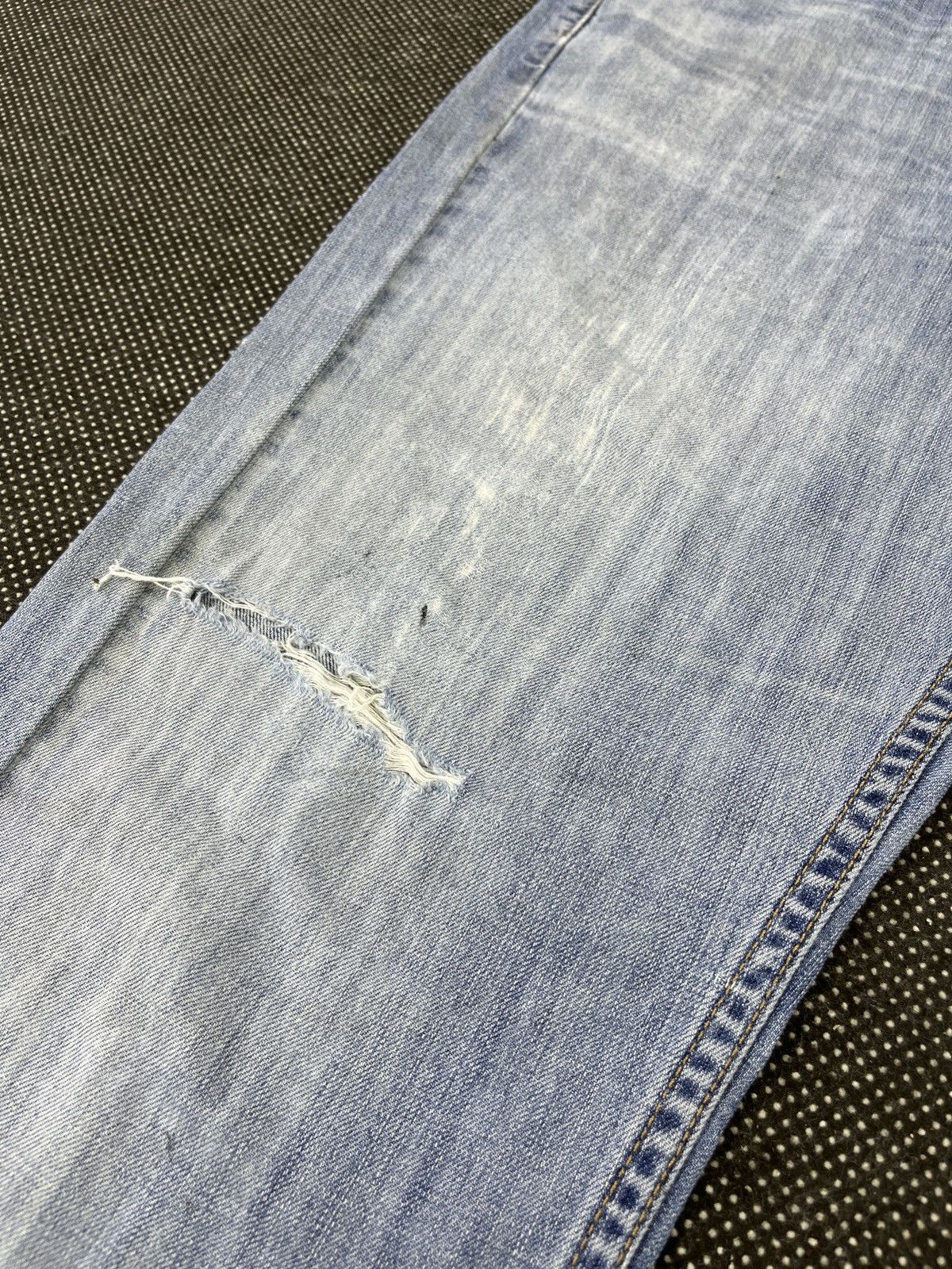 Levi's × Vintage Vintage Levis 527 Distressed Flare Jeans - J541 Size US 33 - 6 Thumbnail