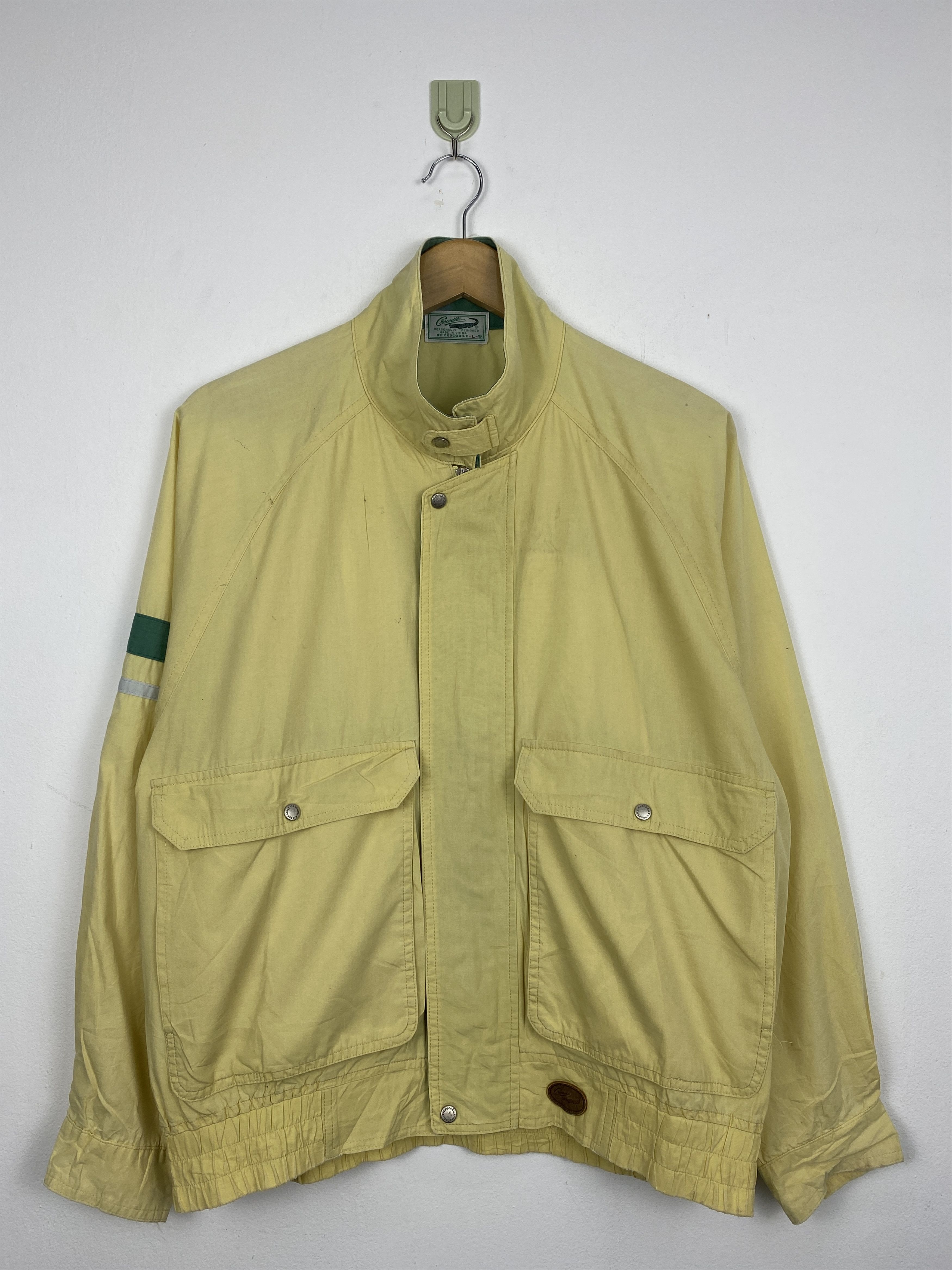 Vintage Crocodile Full Zipper Windbreaker Jacket AH0041