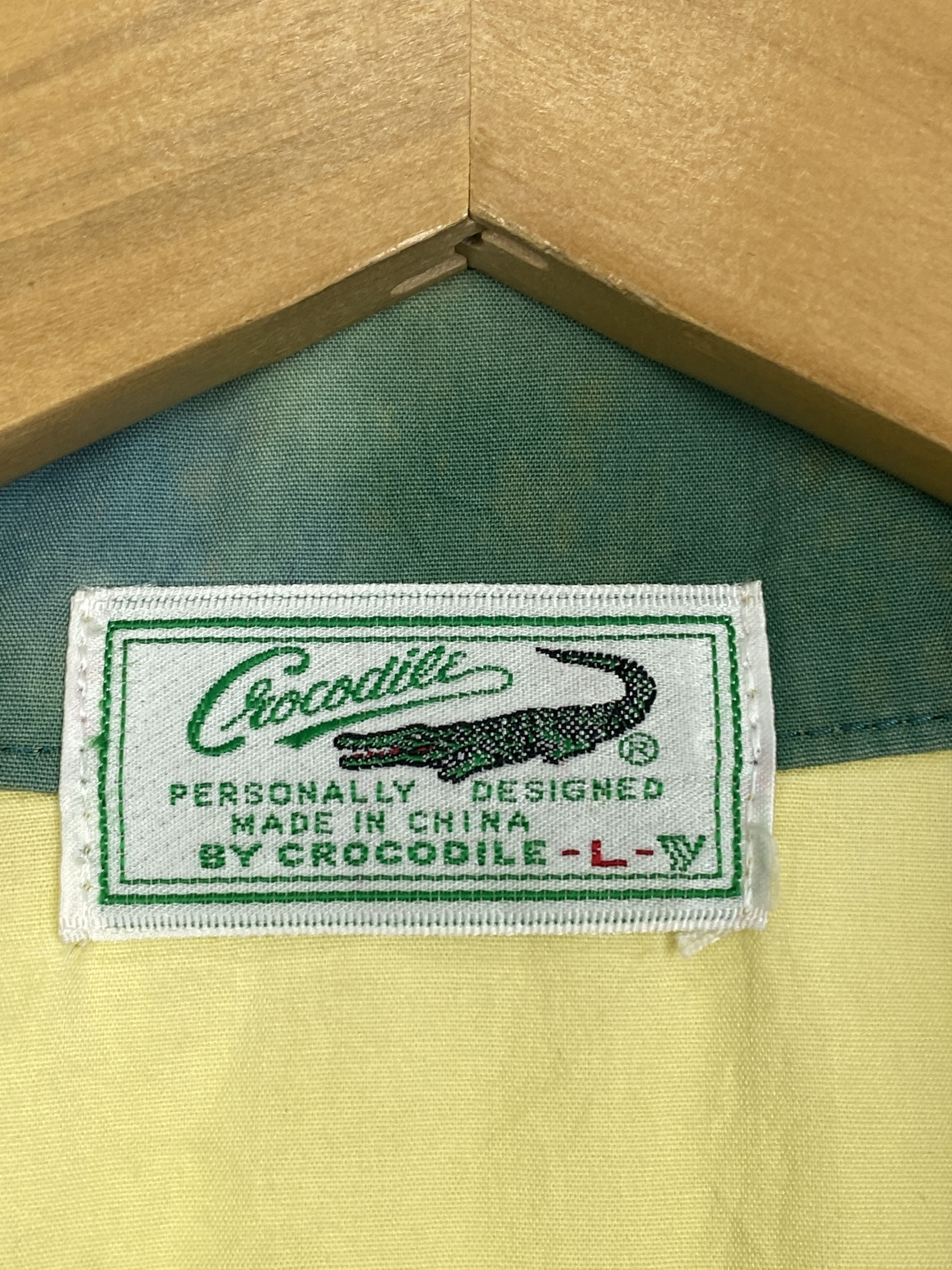 Japanese Brand Vintage Crocodile Full Zipper Windbreaker Jacket AH0041 Size US L / EU 52-54 / 3 - 5 Thumbnail