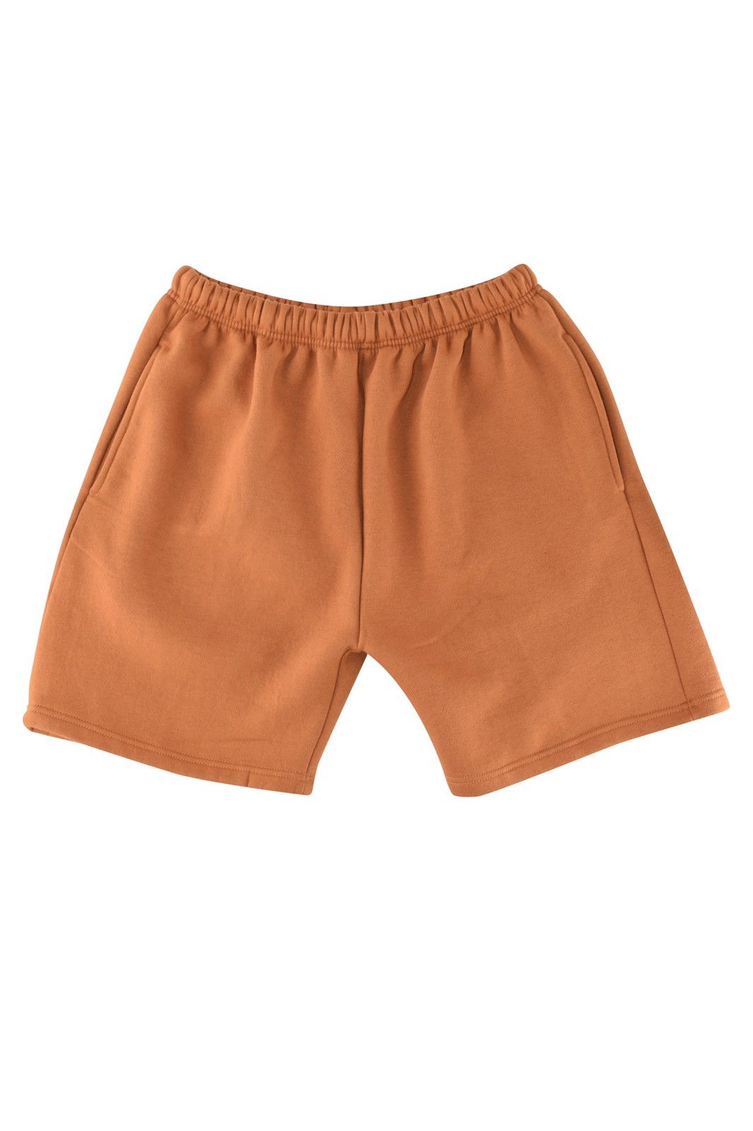 Vintage Fleece Sweat Shorts Burnt Orange Xs Size US 26 / EU 42 - 1 Thumbnail