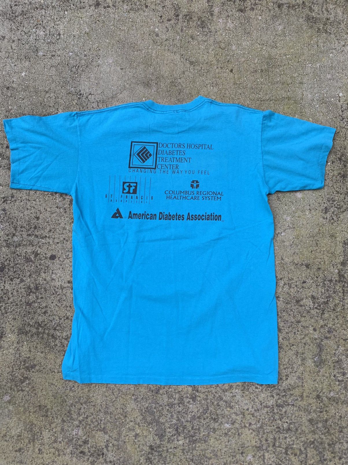 Vintage Vintage University of Columbus Single Stitch T Shirt Size US L / EU 52-54 / 3 - 3 Thumbnail