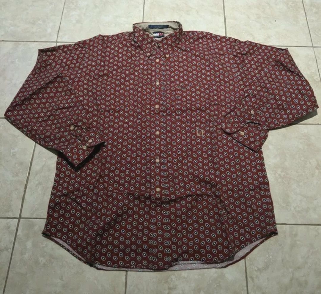Tommy Hilfiger Vintage Tommy Hilfiger Button Shirt Size US L / EU 52-54 / 3 - 1 Thumbnail