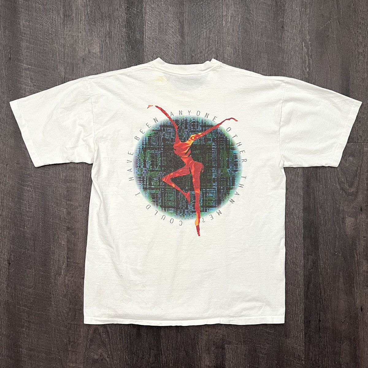 Band Tees × Vintage VTG 90s Dave Matthews Band Dancing Nannies Single Stitch Tee Size US XL / EU 56 / 4 - 1 Thumbnail