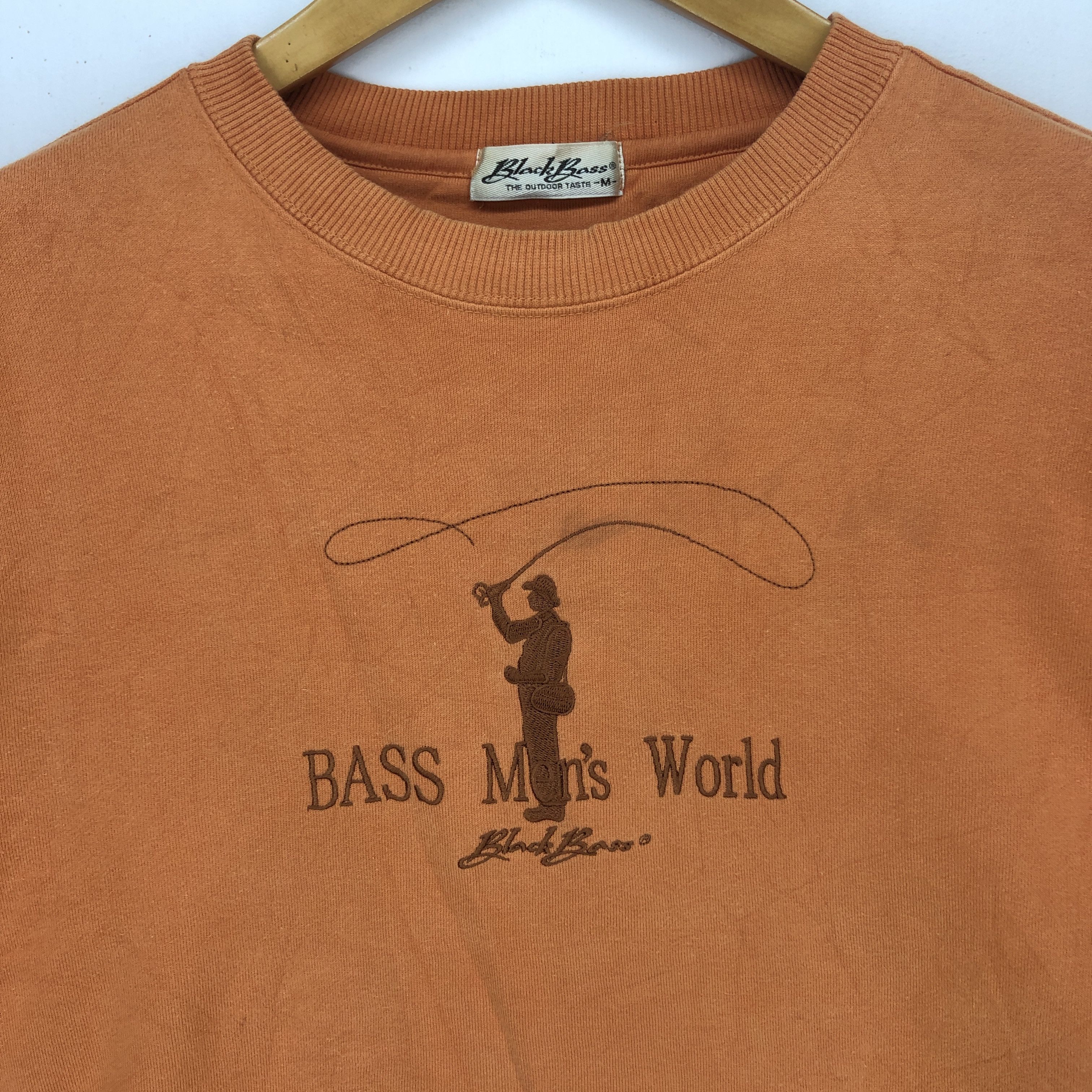 Other BLACK BASS FISHING Crew Neck Sweatshirt #1103-38 Size US M / EU 48-50 / 2 - 2 Thumbnail