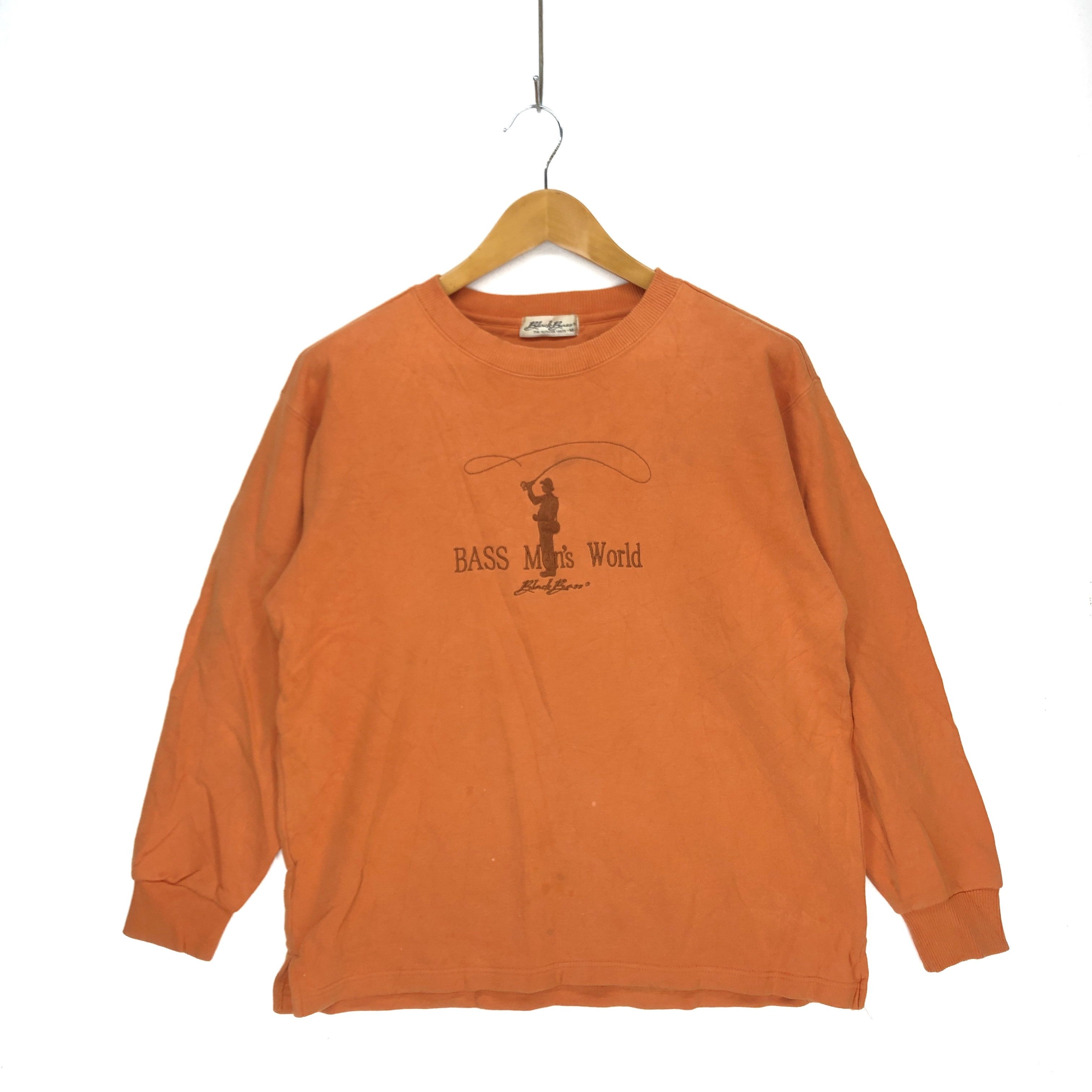 Other BLACK BASS FISHING Crew Neck Sweatshirt #1103-38 Size US M / EU 48-50 / 2 - 1 Thumbnail