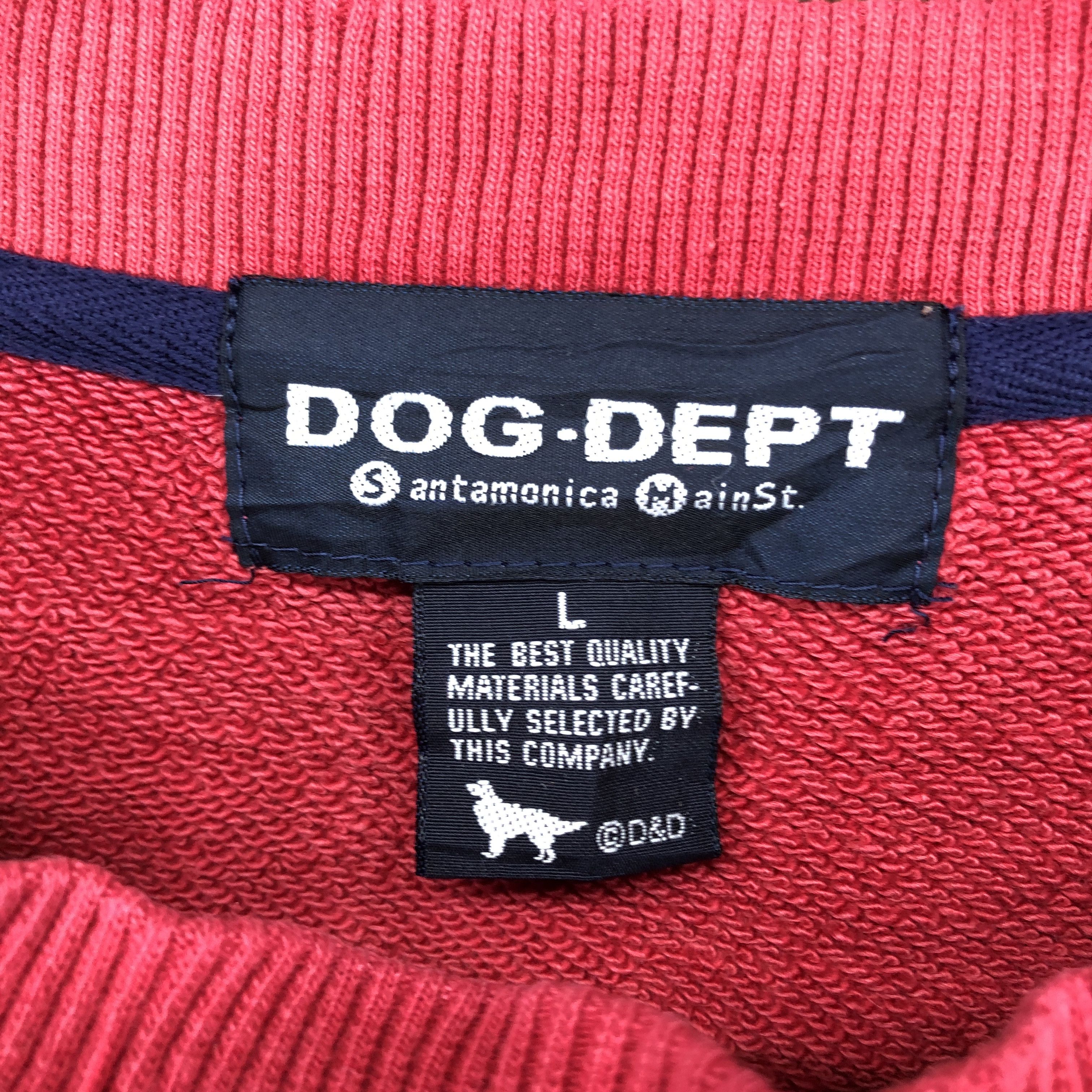 Japanese Brand DOG. DEPT Crew Neck Sweatshirt #0535/W Size US L / EU 52-54 / 3 - 5 Thumbnail