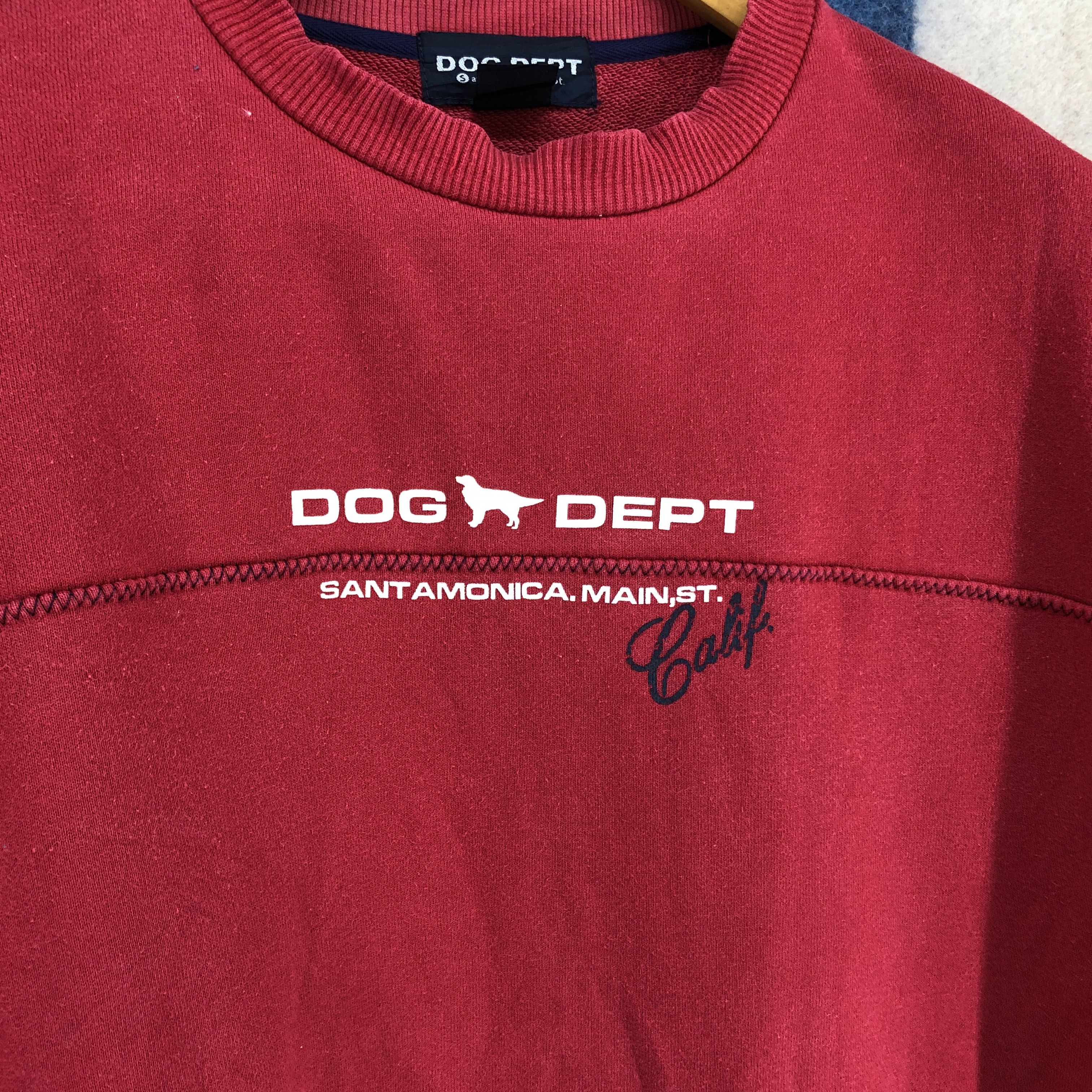 Japanese Brand DOG. DEPT Crew Neck Sweatshirt #0535/W Size US L / EU 52-54 / 3 - 2 Thumbnail