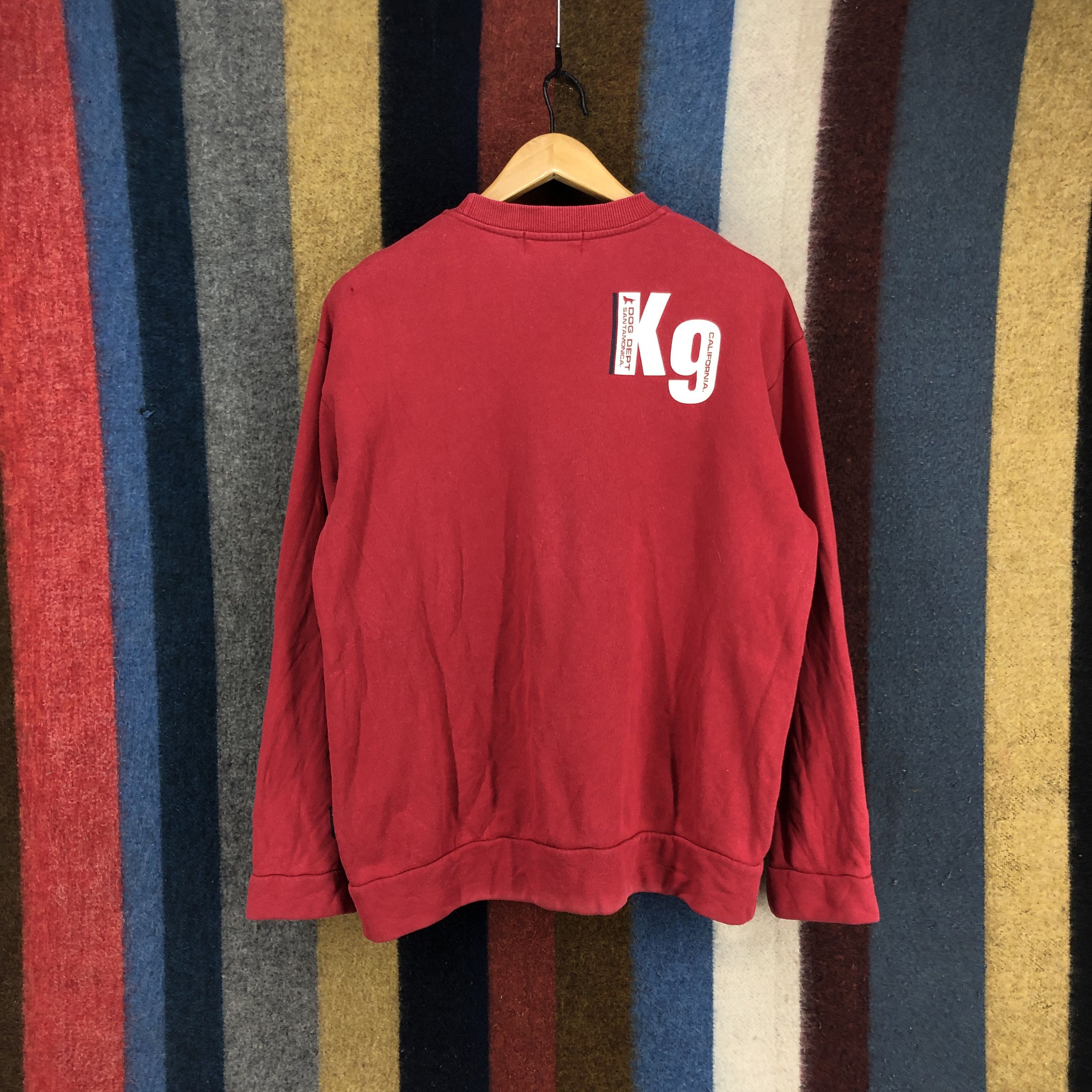 Japanese Brand DOG. DEPT Crew Neck Sweatshirt #0535/W Size US L / EU 52-54 / 3 - 7 Thumbnail
