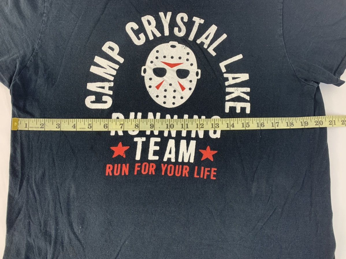 Vintage Friday The 13th Camp Crystal Lake Running Printed Tee Size US L / EU 52-54 / 3 - 6 Thumbnail