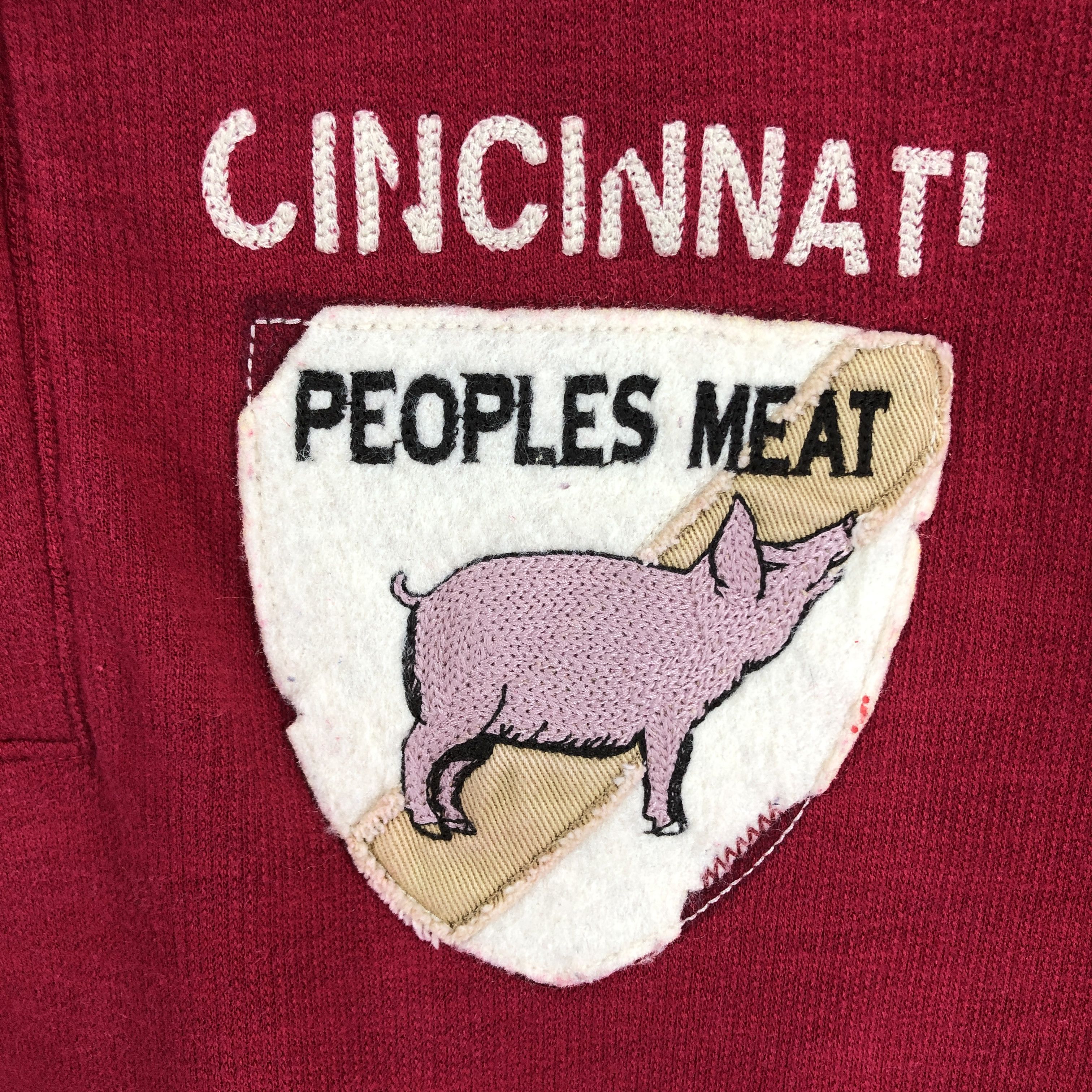Uniqlo CINCINNATI PEOPLES MEAT by AMERICAN SHOP Sweatshirt #2751-99 Size US L / EU 52-54 / 3 - 3 Thumbnail