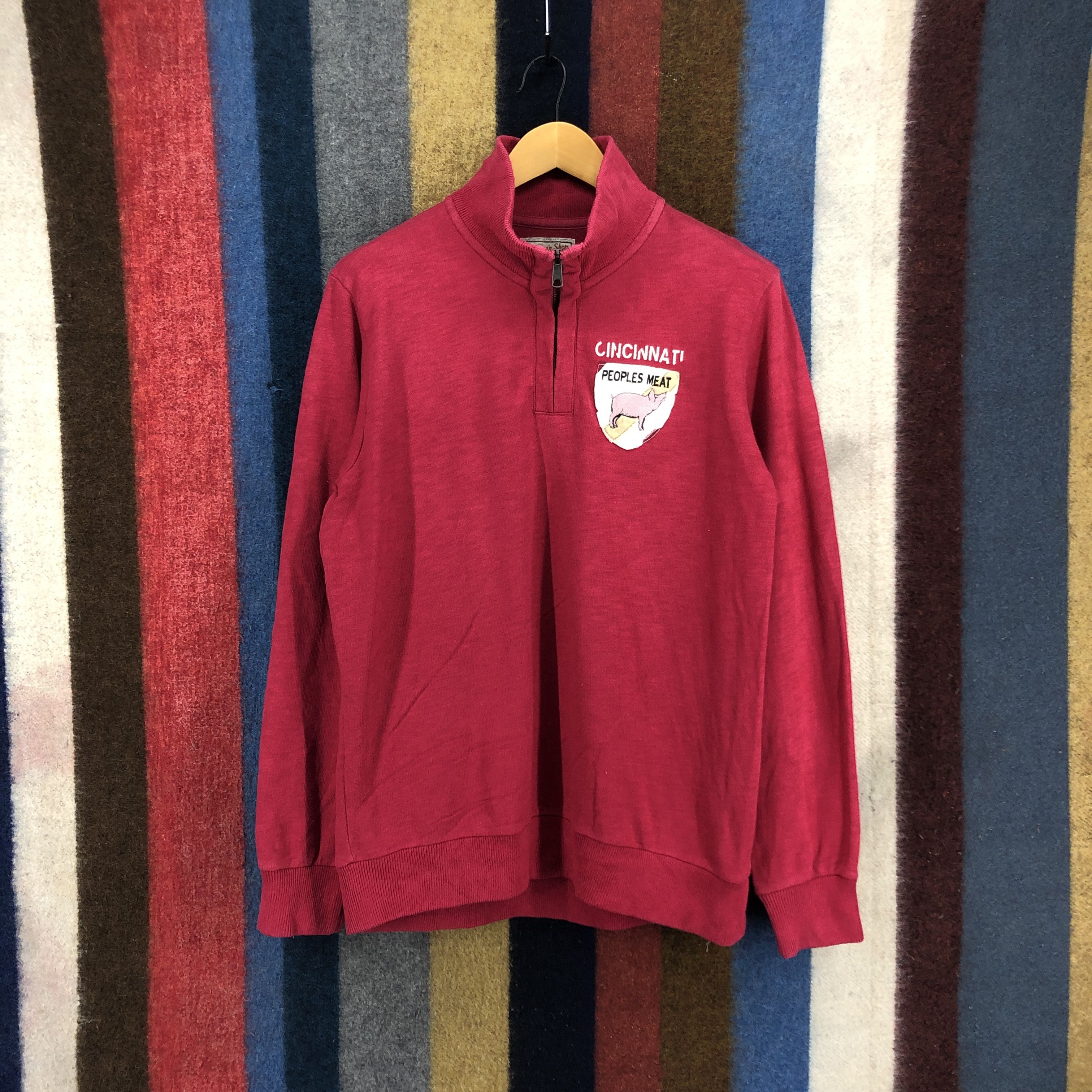 Uniqlo CINCINNATI PEOPLES MEAT by AMERICAN SHOP Sweatshirt #2751-99 Size US L / EU 52-54 / 3 - 1 Thumbnail