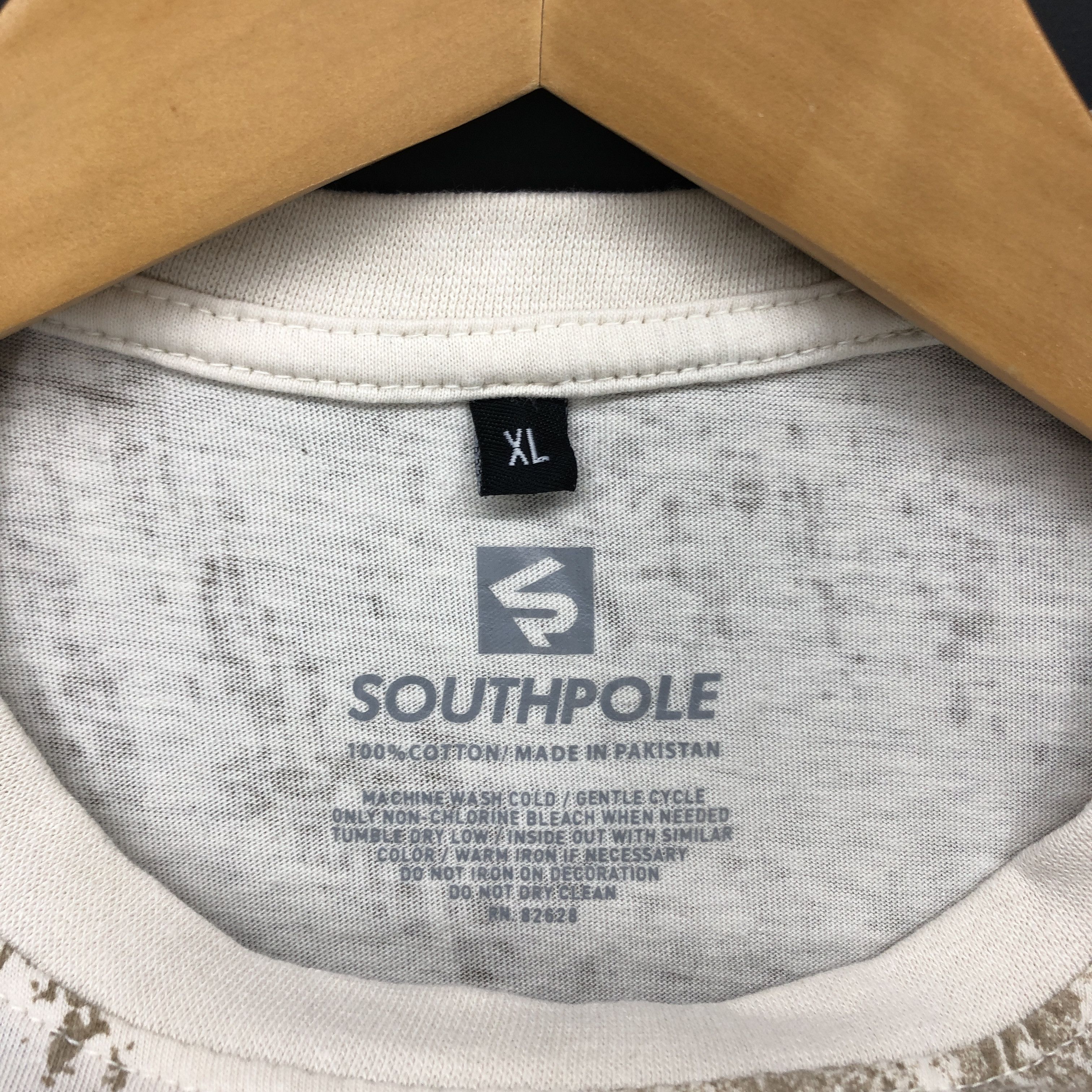 Southpole SOUTH POLE World Tour Crew Neck T Shirt #1284-44 Size US L / EU 52-54 / 3 - 4 Thumbnail