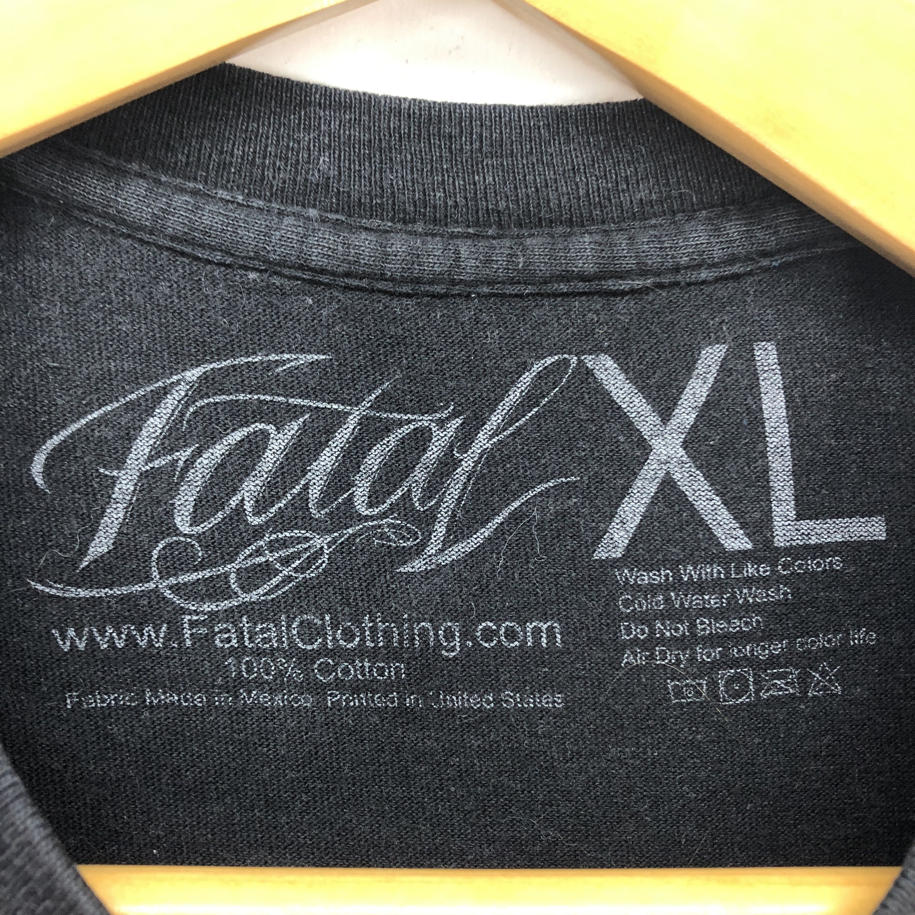 Japanese Brand FATAL PUNK GIRL Crew Neck T Shirt #1270-44 Size US XL / EU 56 / 4 - 6 Thumbnail