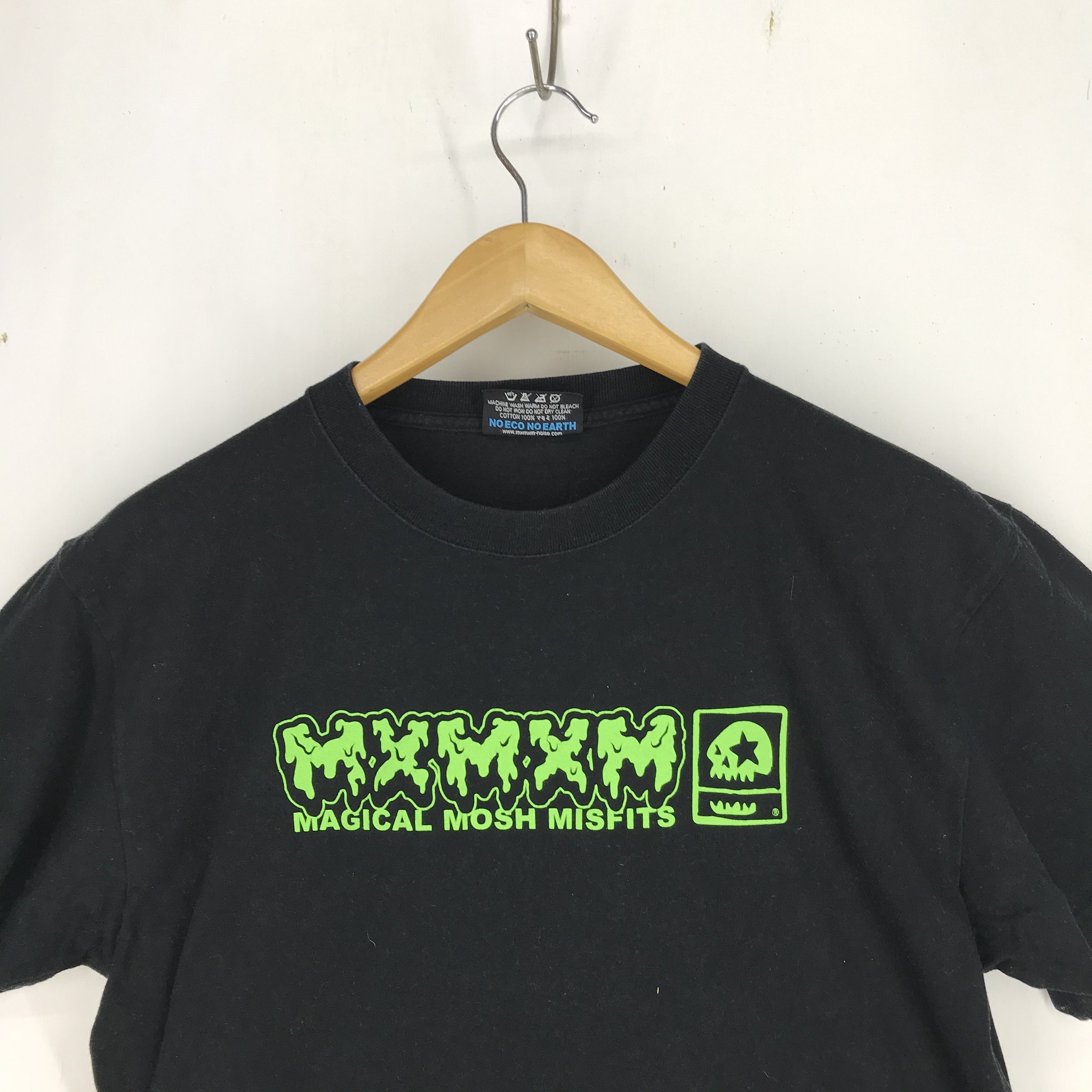 Japanese Brand MAGICAL MOSH MISFITS Skateboard T Shirt #2340-81 Size US M / EU 48-50 / 2 - 2 Thumbnail