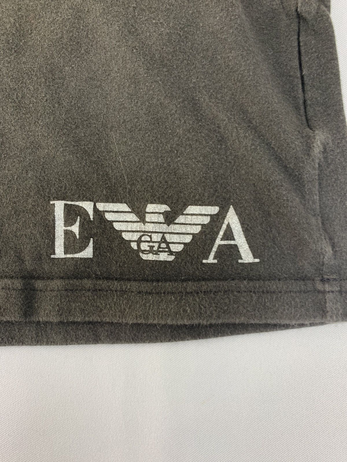Emporio Armani GA Emporio Armani Crewneck Spell Out Printed Tee Size US S / EU 44-46 / 1 - 6 Thumbnail