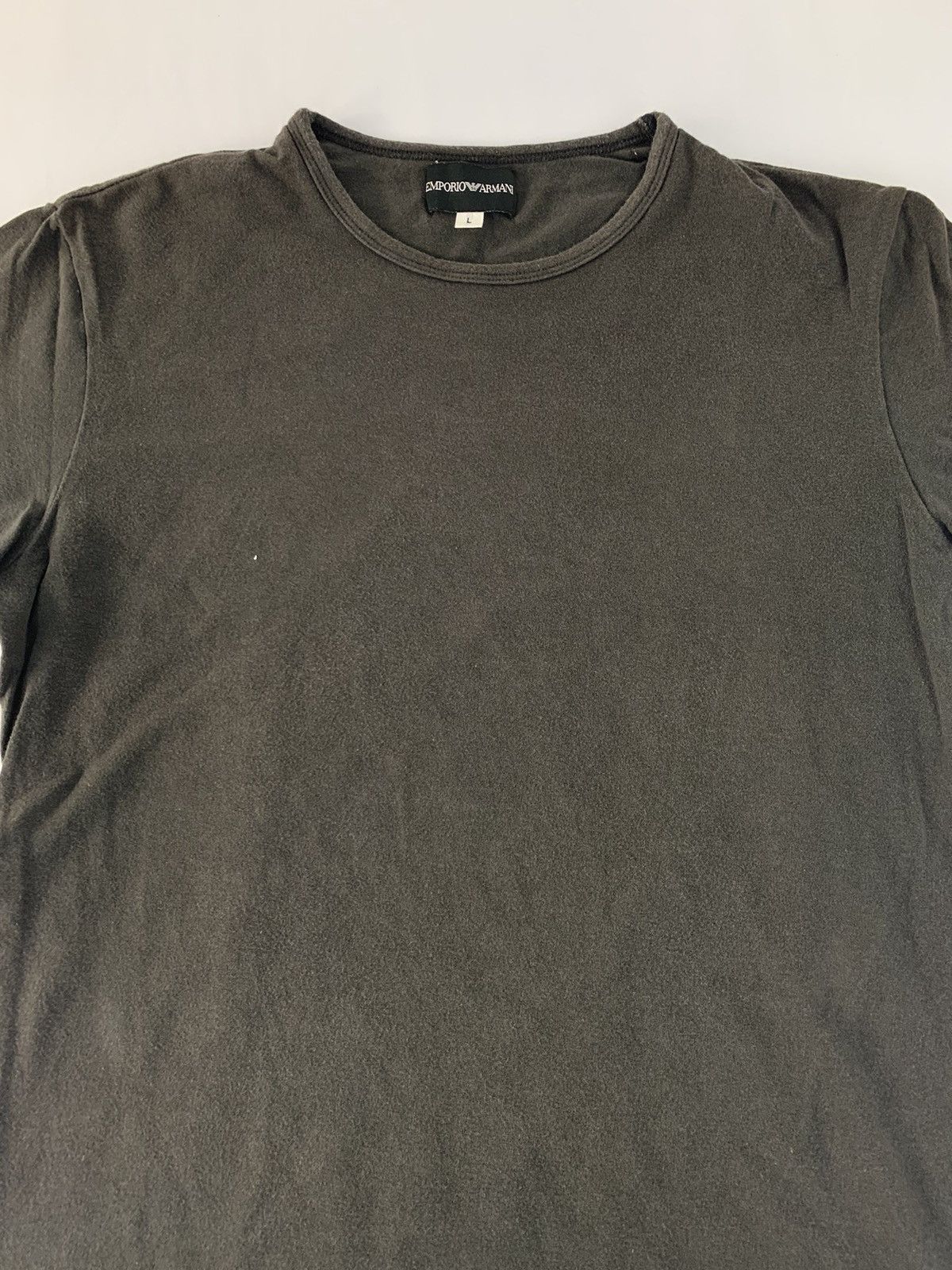 Emporio Armani GA Emporio Armani Crewneck Spell Out Printed Tee Size US S / EU 44-46 / 1 - 3 Thumbnail