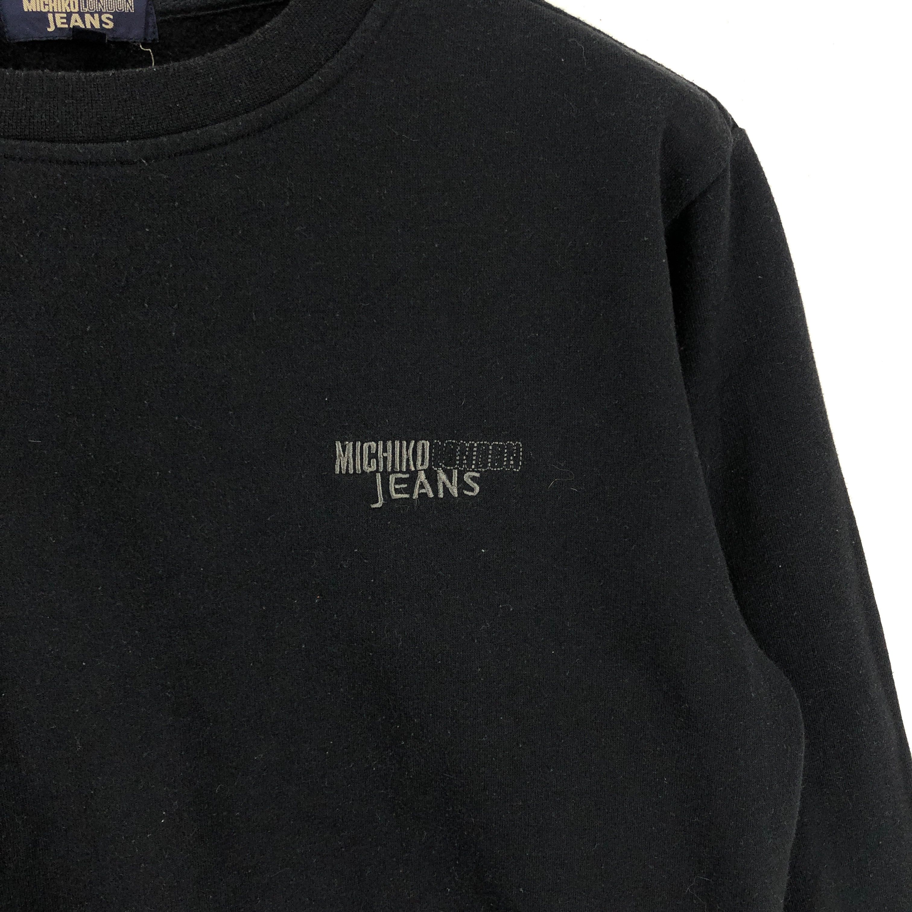 Michiko Koshino London MICHIKO LONDON JEANS Crew Neck Sweatshirt #1935-57 Size US M / EU 48-50 / 2 - 2 Thumbnail