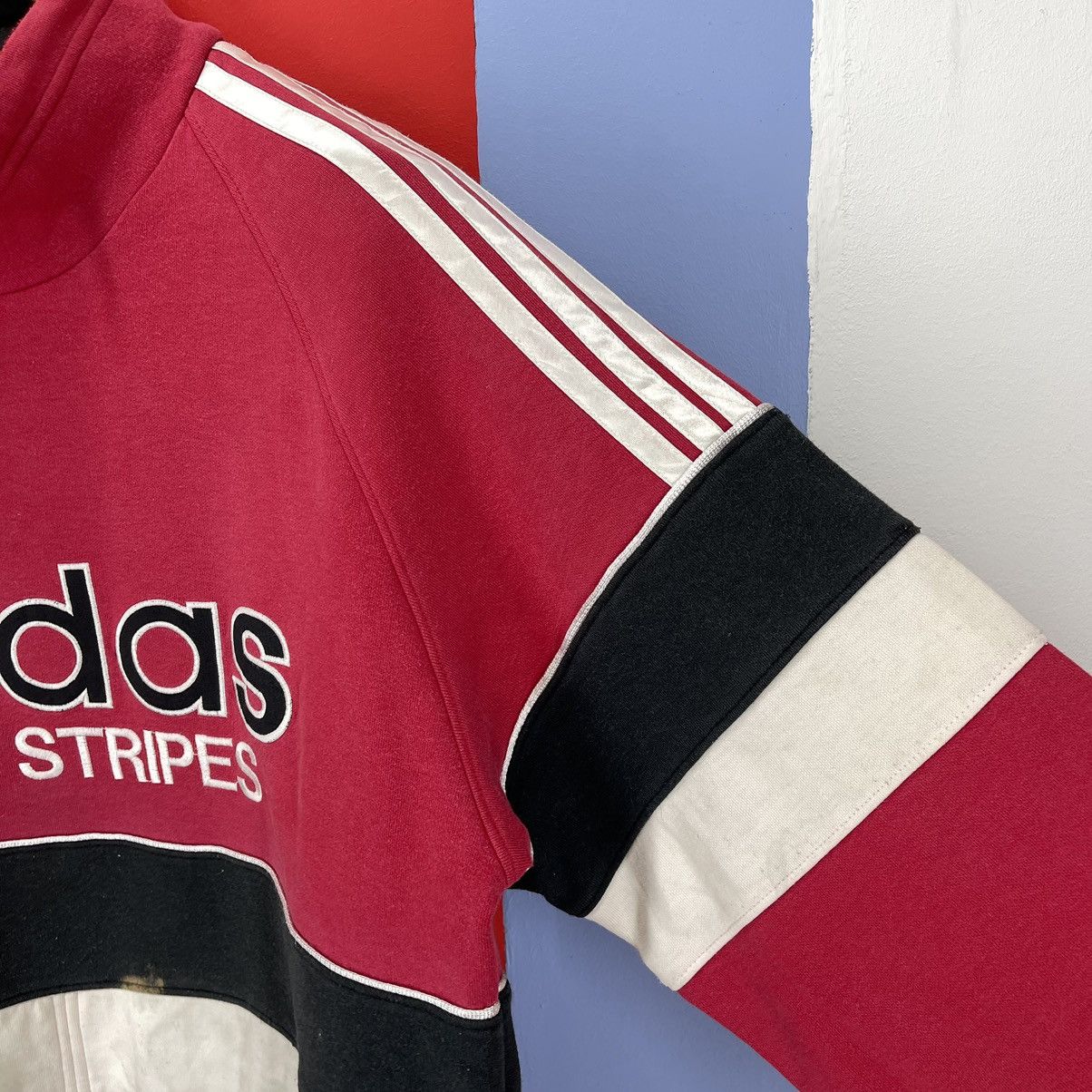 Adidas 90s Vintage ADIDAS Japanese Edition Sweatshirt #073-104 Size US L / EU 52-54 / 3 - 11 Thumbnail