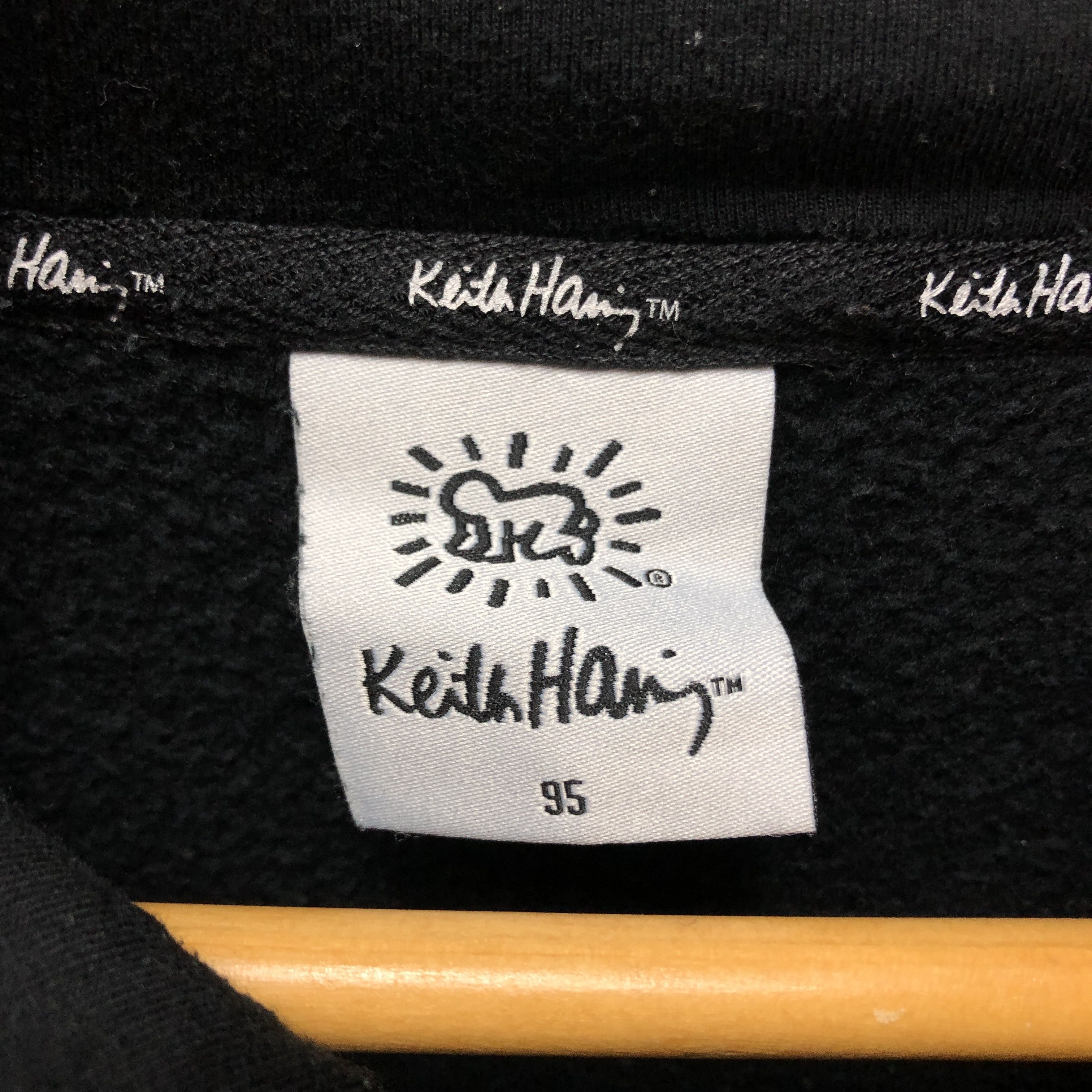 Keith Haring K HARING Hoodie Pullover #0797/W Size US S / EU 44-46 / 1 - 5 Thumbnail