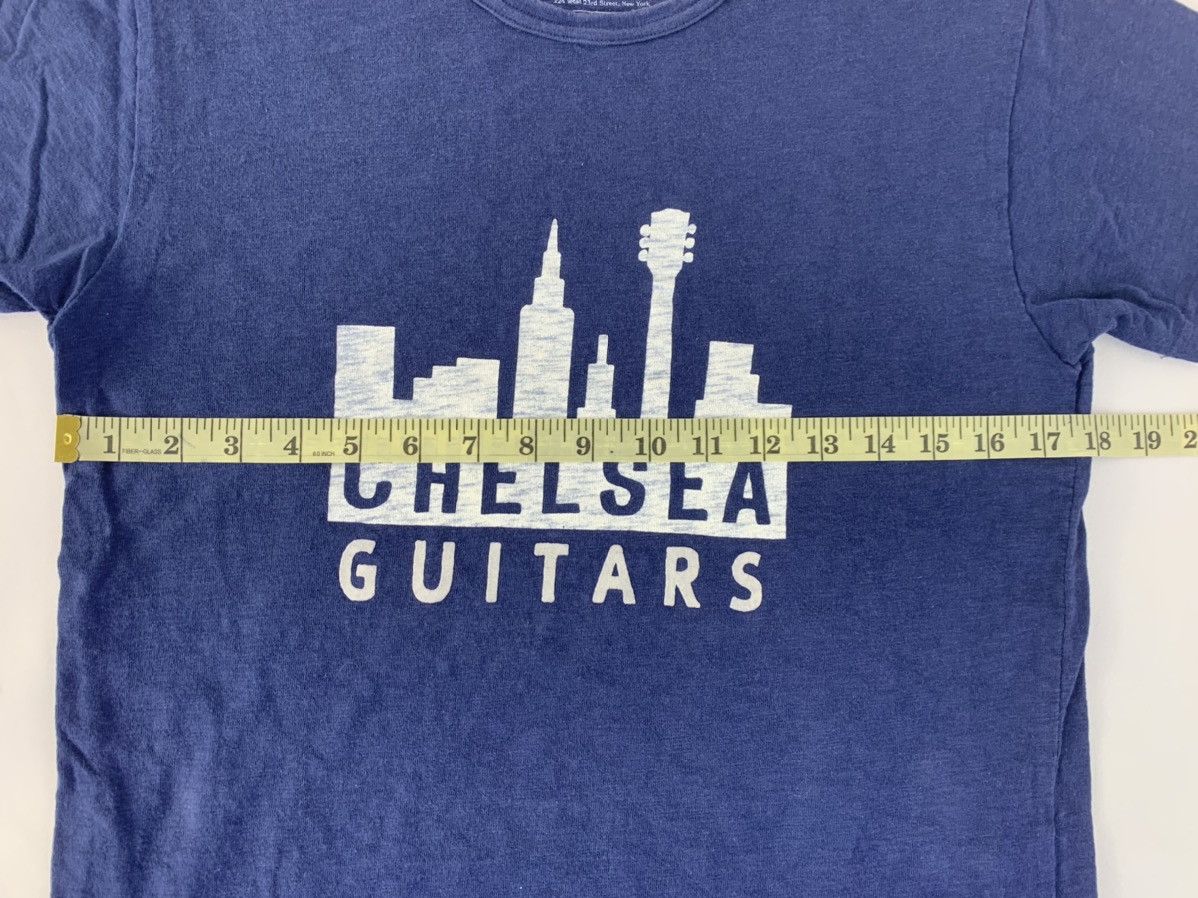 Japanese Brand Ships X Chelsea Guitar Big Guitar Towe Printed Logo Tee Size S / US 4 / IT 40 - 6 Thumbnail