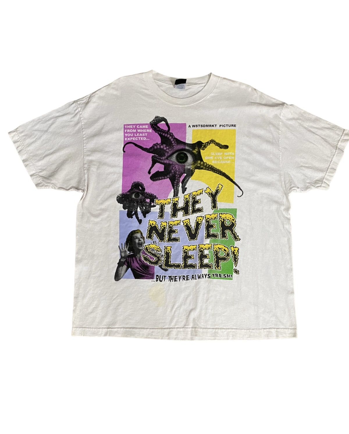20471120 × Beauty Beast × Japanese Brand Vtg WSTSDMRKT women scream monster eye they never sleep Size US XXL / EU 58 / 5 - 1 Thumbnail