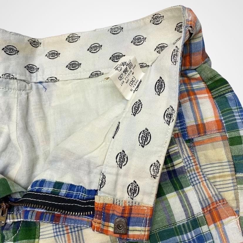 Other Vintage Dickies Global Work Patchwork Shorts Size US 32 / EU 48 - 4 Thumbnail