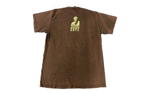 Vintage 90s Zion Rootswear Marvin Gaye American Singer Big Logo Tee Size US M / EU 48-50 / 2 - 2 Thumbnail