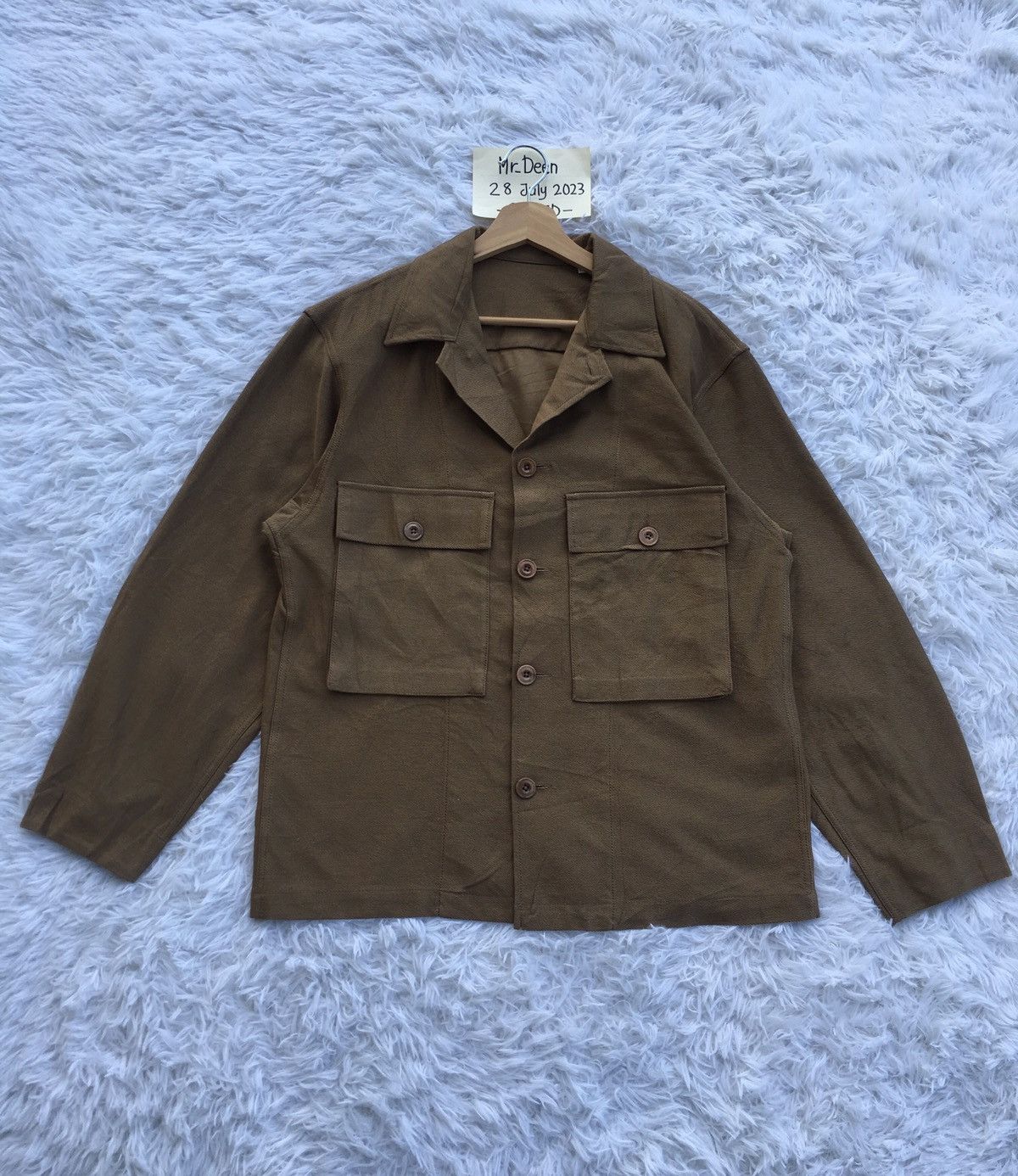 Japanese Brand Rare Uniqlo Brown Pockets Jacket Size US L / EU 52-54 / 3 - 1 Thumbnail