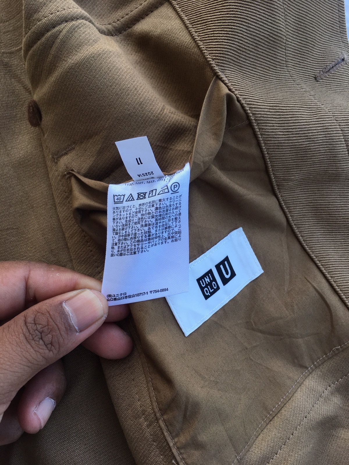Japanese Brand Rare Uniqlo Brown Pockets Jacket Size US L / EU 52-54 / 3 - 9 Thumbnail