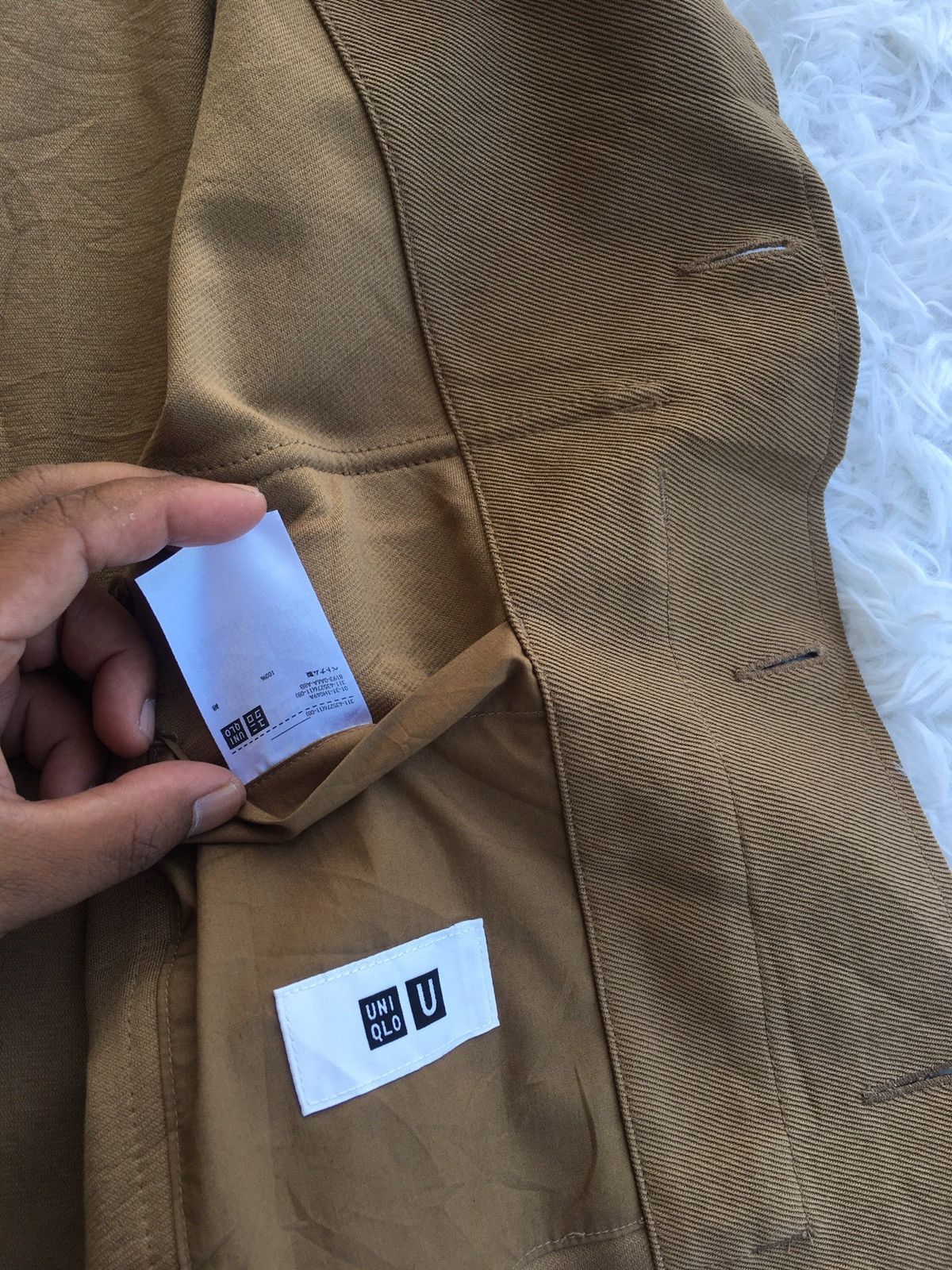 Japanese Brand Rare Uniqlo Brown Pockets Jacket Size US L / EU 52-54 / 3 - 8 Thumbnail