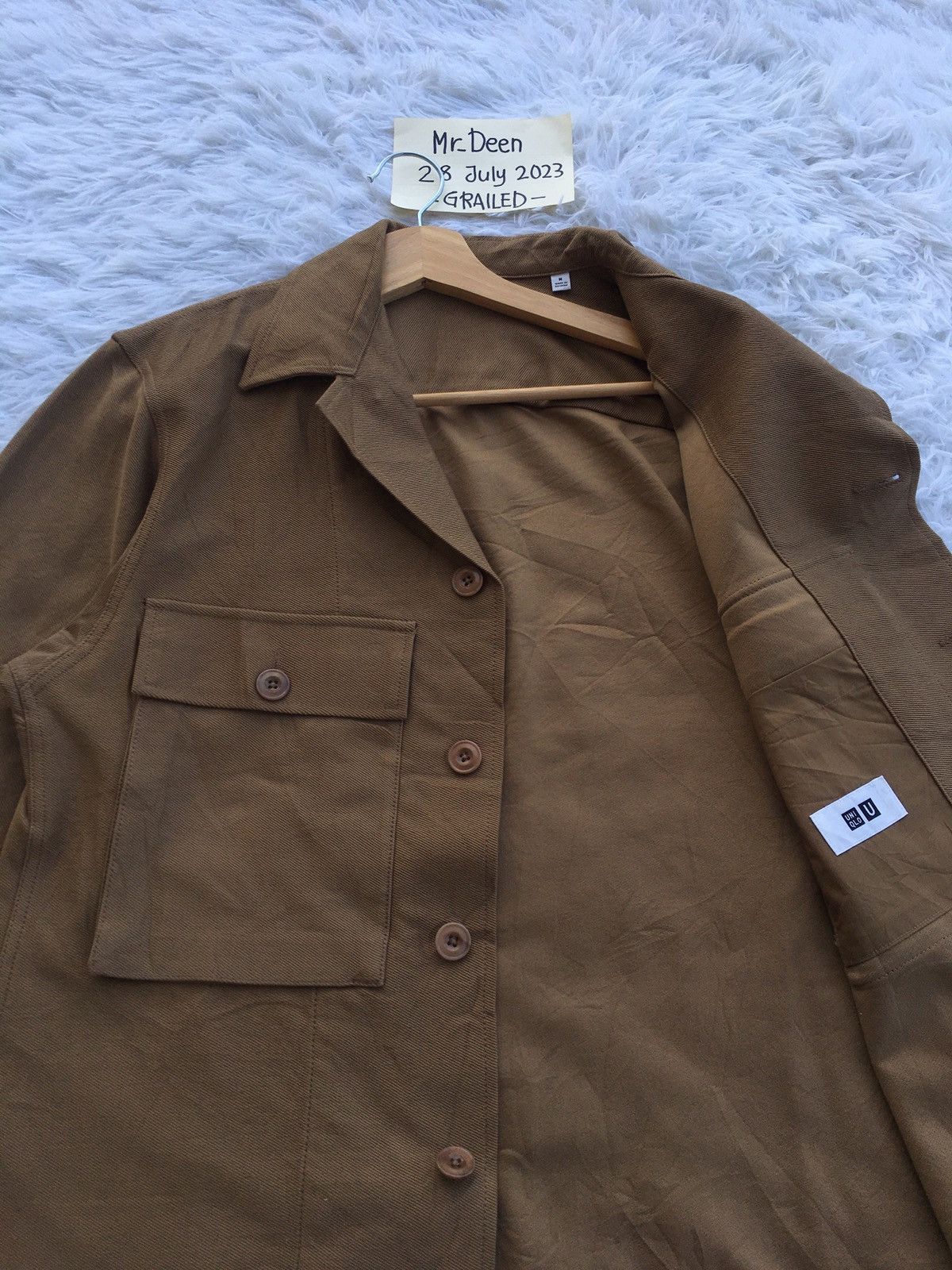 Japanese Brand Rare Uniqlo Brown Pockets Jacket Size US L / EU 52-54 / 3 - 6 Thumbnail