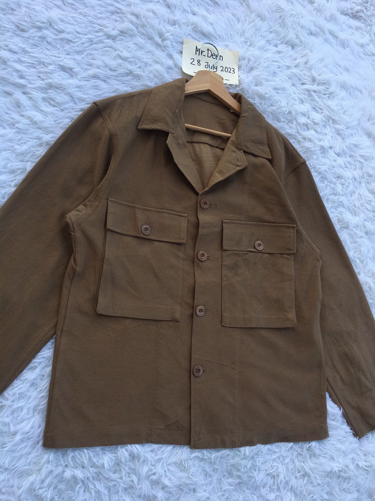 Japanese Brand Rare Uniqlo Brown Pockets Jacket Size US L / EU 52-54 / 3 - 3 Thumbnail