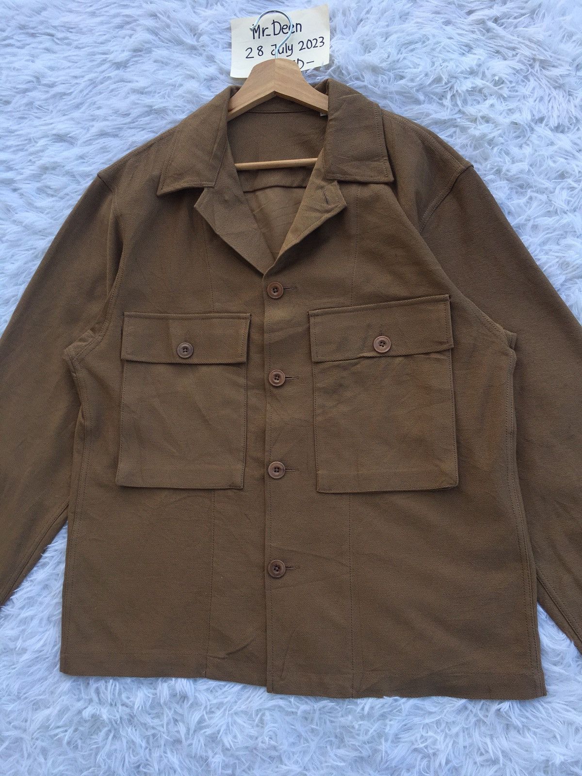 Japanese Brand Rare Uniqlo Brown Pockets Jacket Size US L / EU 52-54 / 3 - 4 Thumbnail
