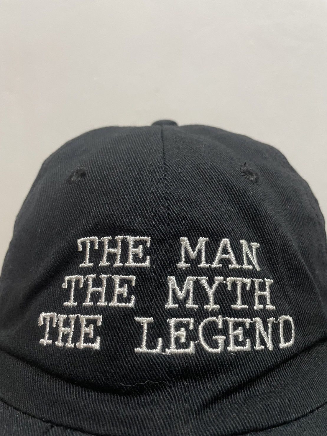 Rap Tees Vintage Juice Wrld The Man The Myth The Legend Black Hats Size ONE SIZE - 2 Thumbnail