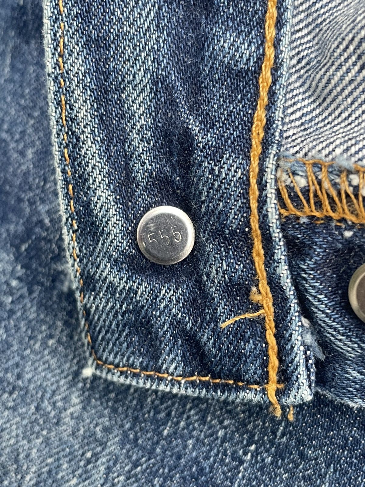 Levi's Vintage 1998 Levis 201XX E Distresed Rework Size US 28 / EU 44 - 22 Thumbnail