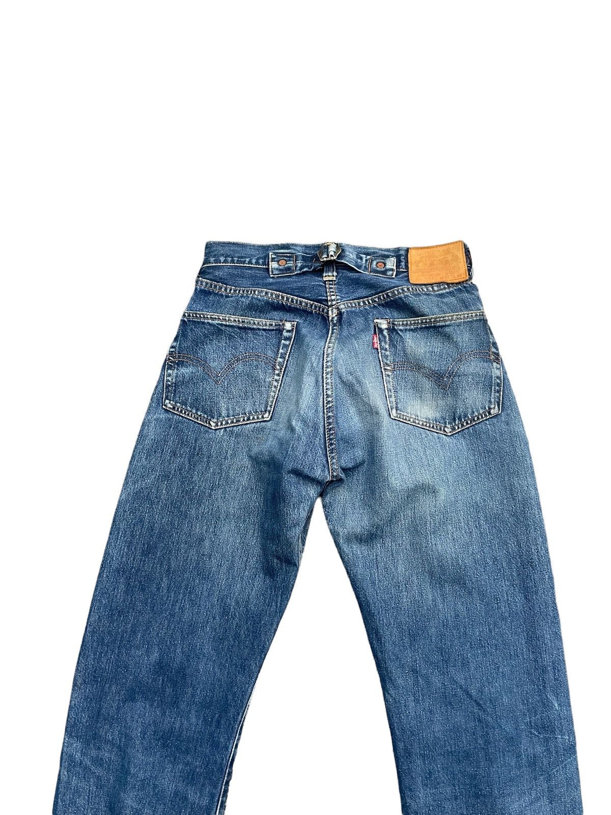 Levi's Vintage 1998 Levis 201XX E Distresed Rework Size US 28 / EU 44 - 11 Thumbnail