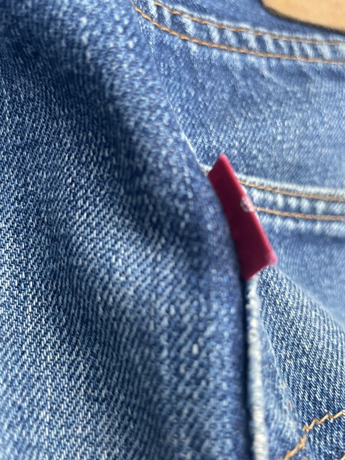 Levi's Vintage 1998 Levis 201XX E Distresed Rework Size US 28 / EU 44 - 19 Thumbnail