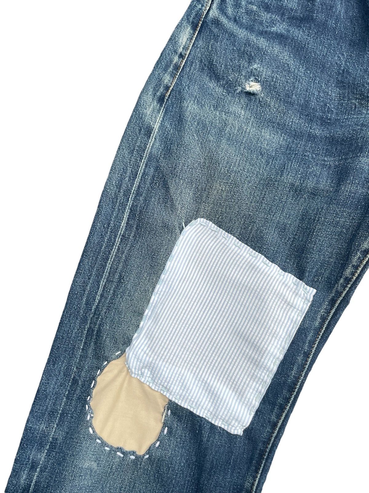 Levi's Vintage 1998 Levis 201XX E Distresed Rework Size US 28 / EU 44 - 6 Thumbnail