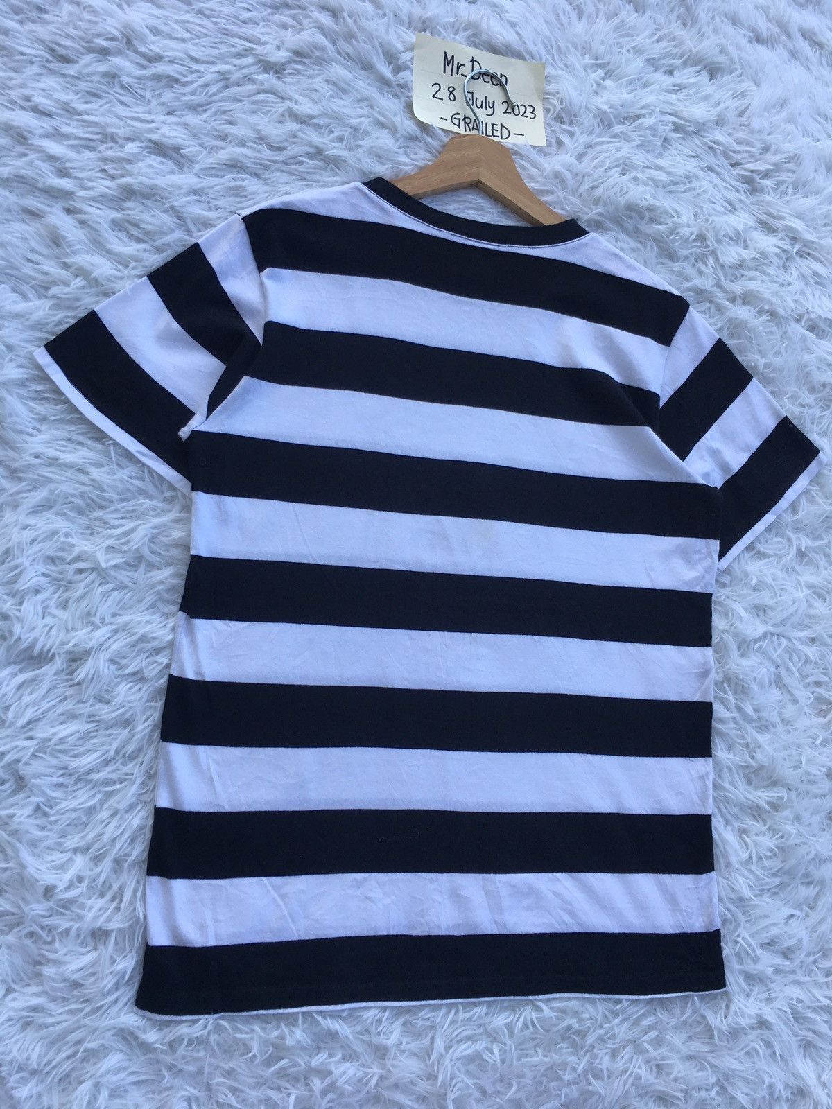 Number (N)ine × Playboy Rare Number Nine N9 x Playboy Bunny Stripes Tshirt Size US M / EU 48-50 / 2 - 14 Thumbnail