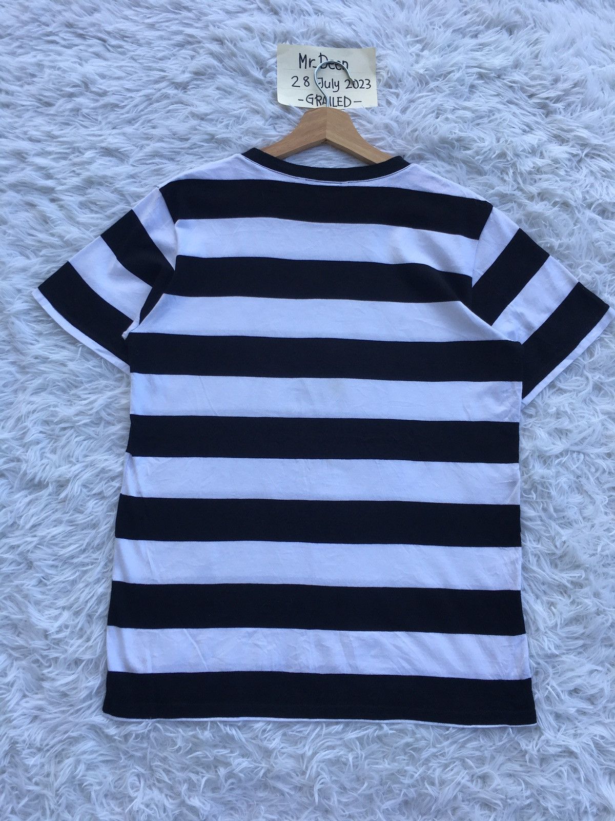 Number (N)ine × Playboy Rare Number Nine N9 x Playboy Bunny Stripes Tshirt Size US M / EU 48-50 / 2 - 13 Thumbnail