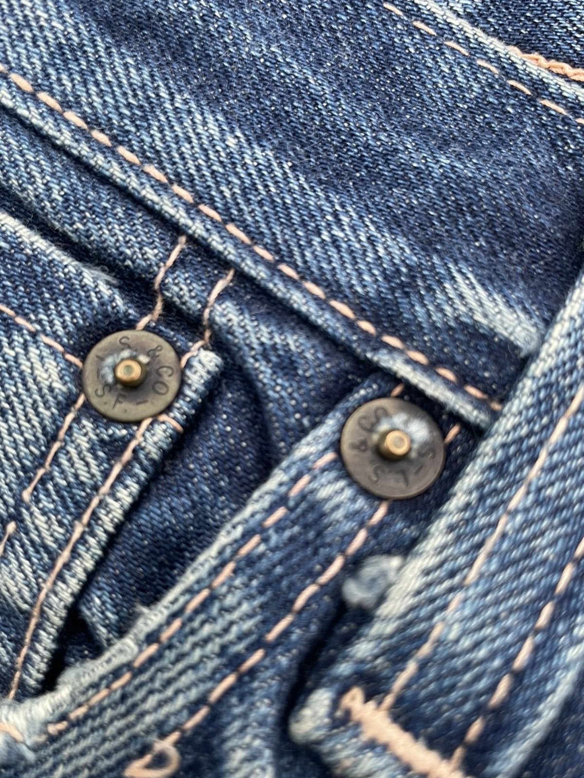 Levi's Vintage Levis 2008 501XX E 1947 Selvedge Denim Size US 32 / EU 48 - 22 Thumbnail