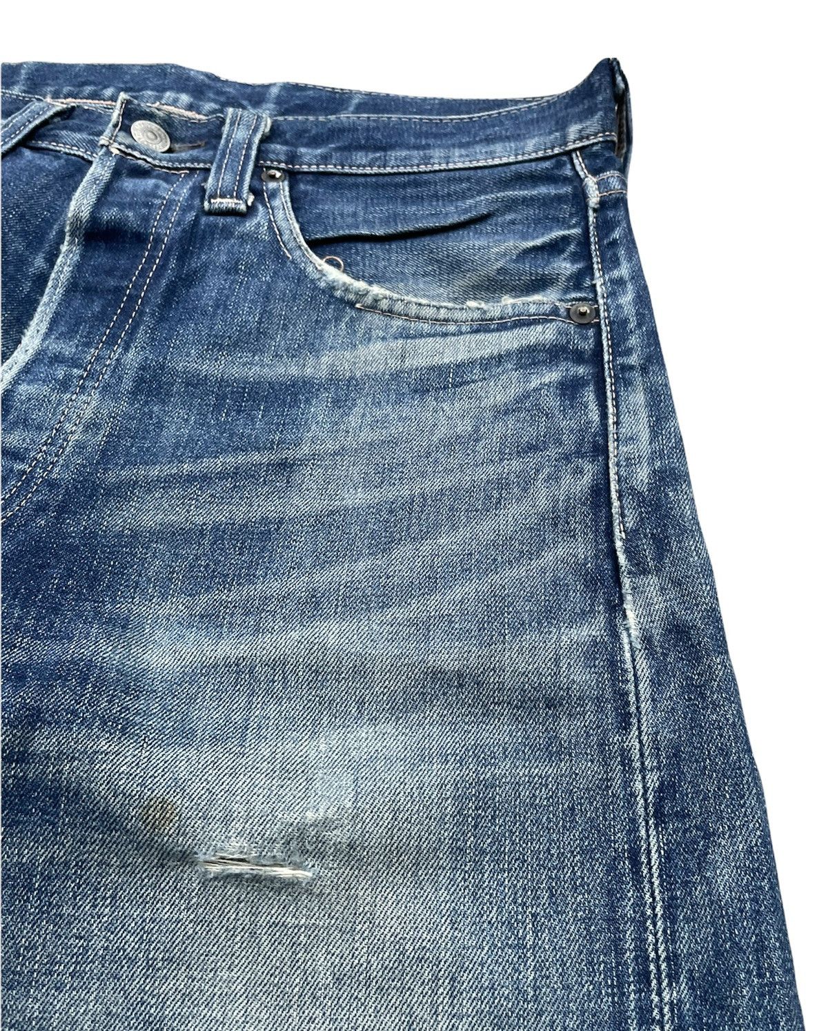 Levi's Vintage Levis 2008 501XX E 1947 Selvedge Denim Size US 32 / EU 48 - 11 Thumbnail