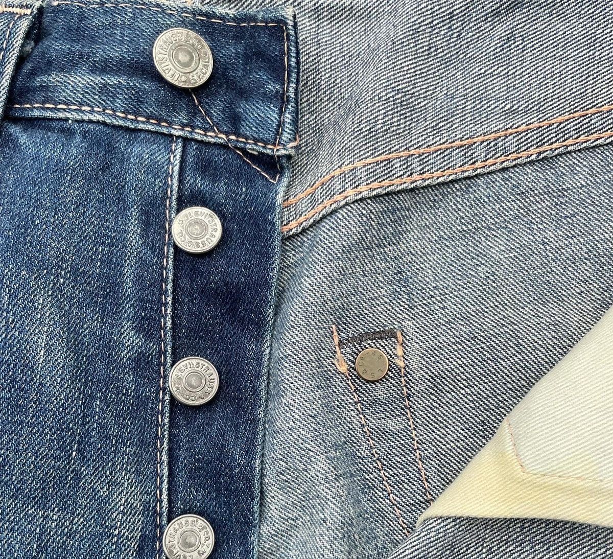Levi's Vintage Levis 2008 501XX E 1947 Selvedge Denim Size US 32 / EU 48 - 10 Thumbnail