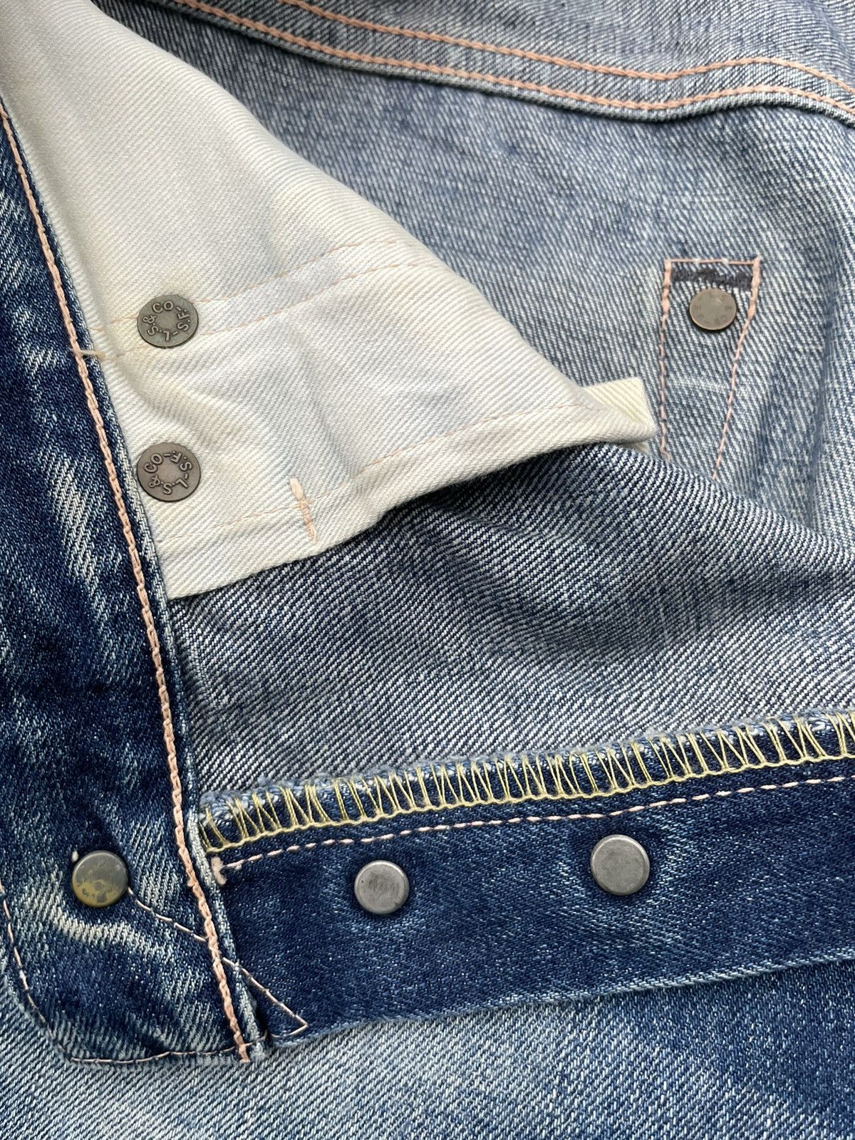 Levi's Vintage Levis 2008 501XX E 1947 Selvedge Denim Size US 32 / EU 48 - 18 Thumbnail